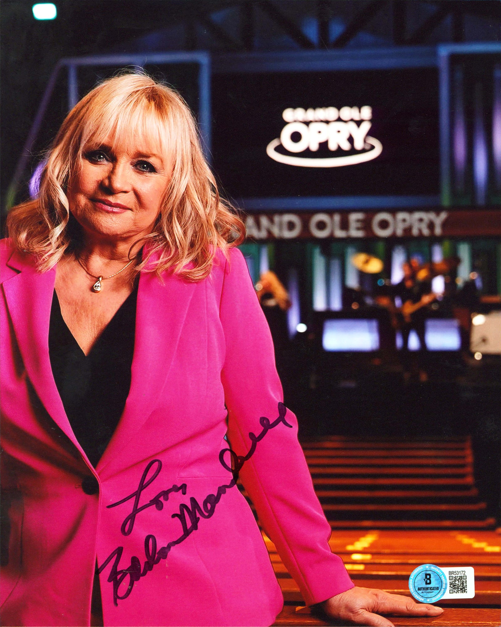 Barbara Mandrell Love Authentic Signed 8x10 Horizontal Photo BAS #BR53172