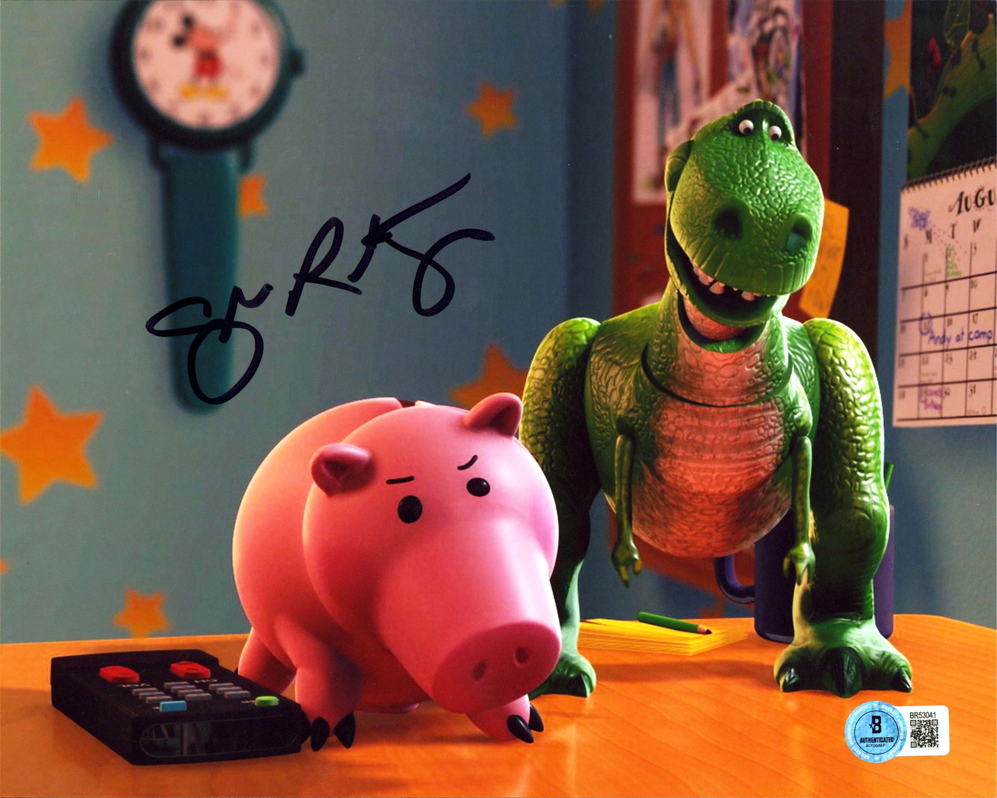 John Ratzenberger Toy Story Authentic Signed 8x10 Horizontal Photo BAS #BR53041
