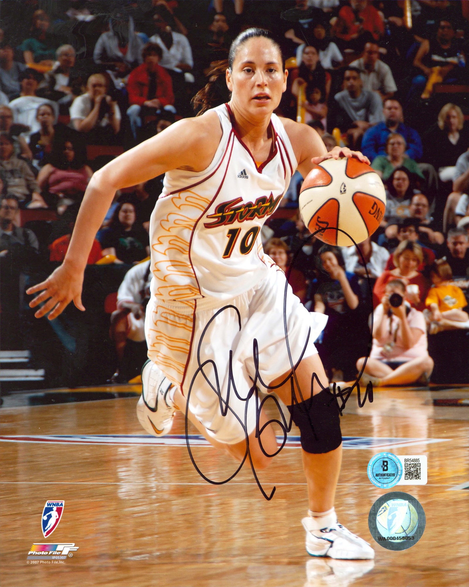 Storm Sue Bird Authentic Signed 8x10 Vertical Photo Autographed BAS #BR54885