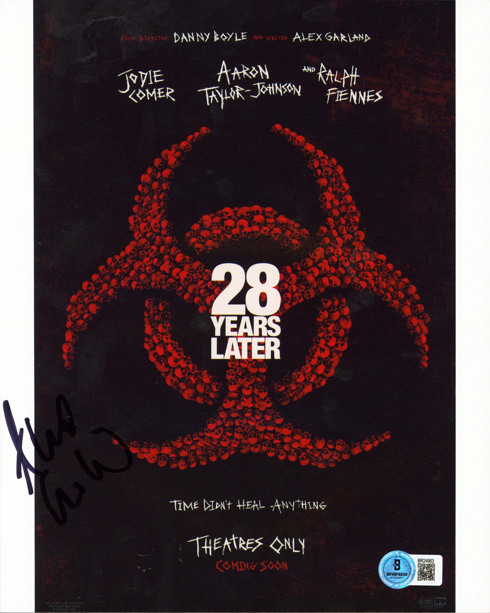 Alex Garland 28 Years Later Authentic Signed 8x10 Vertical Photo BAS #BR24963