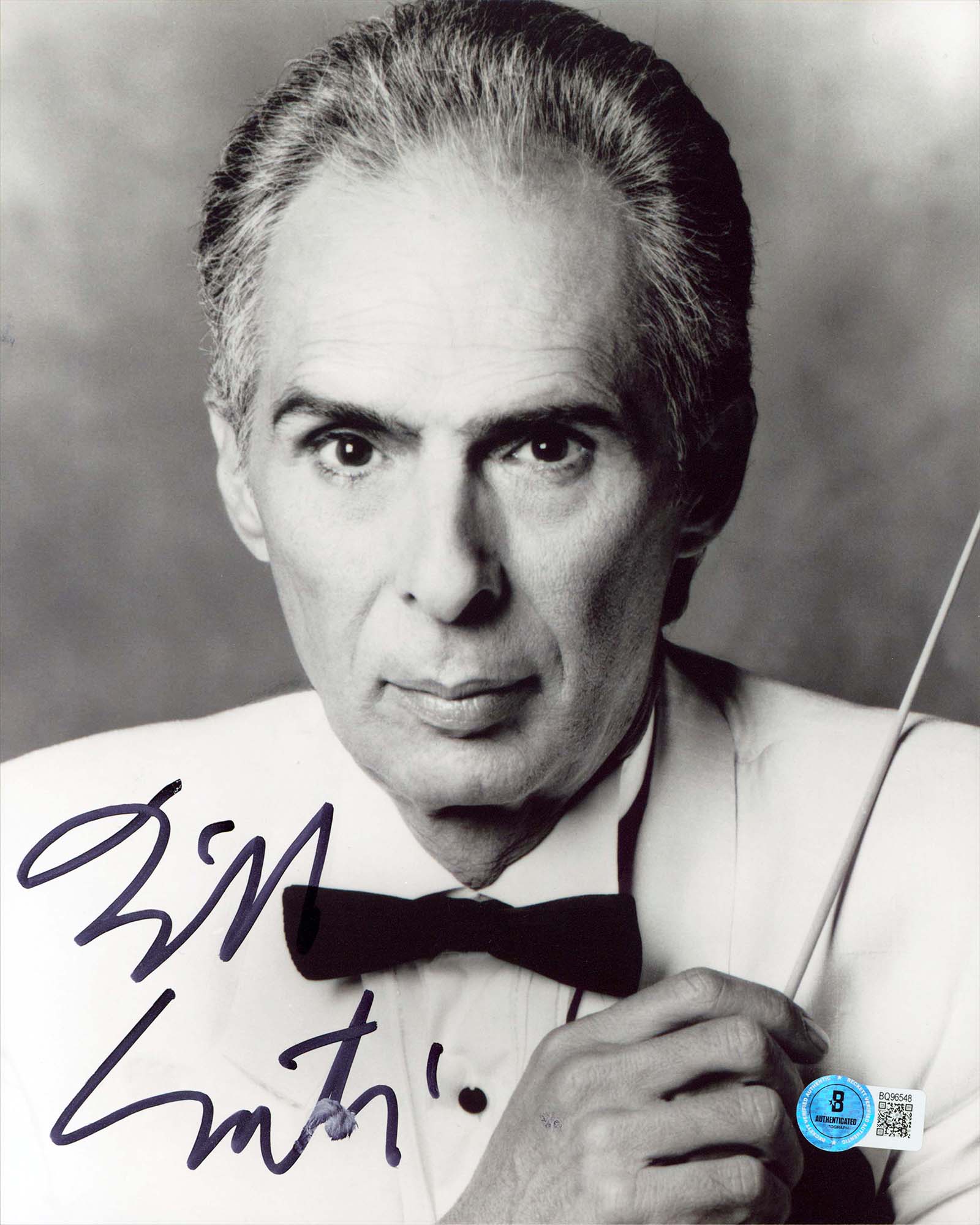 Bill Conti Rocky Authentic Signed 8x10 Vertical Photo BAS #BQ96548