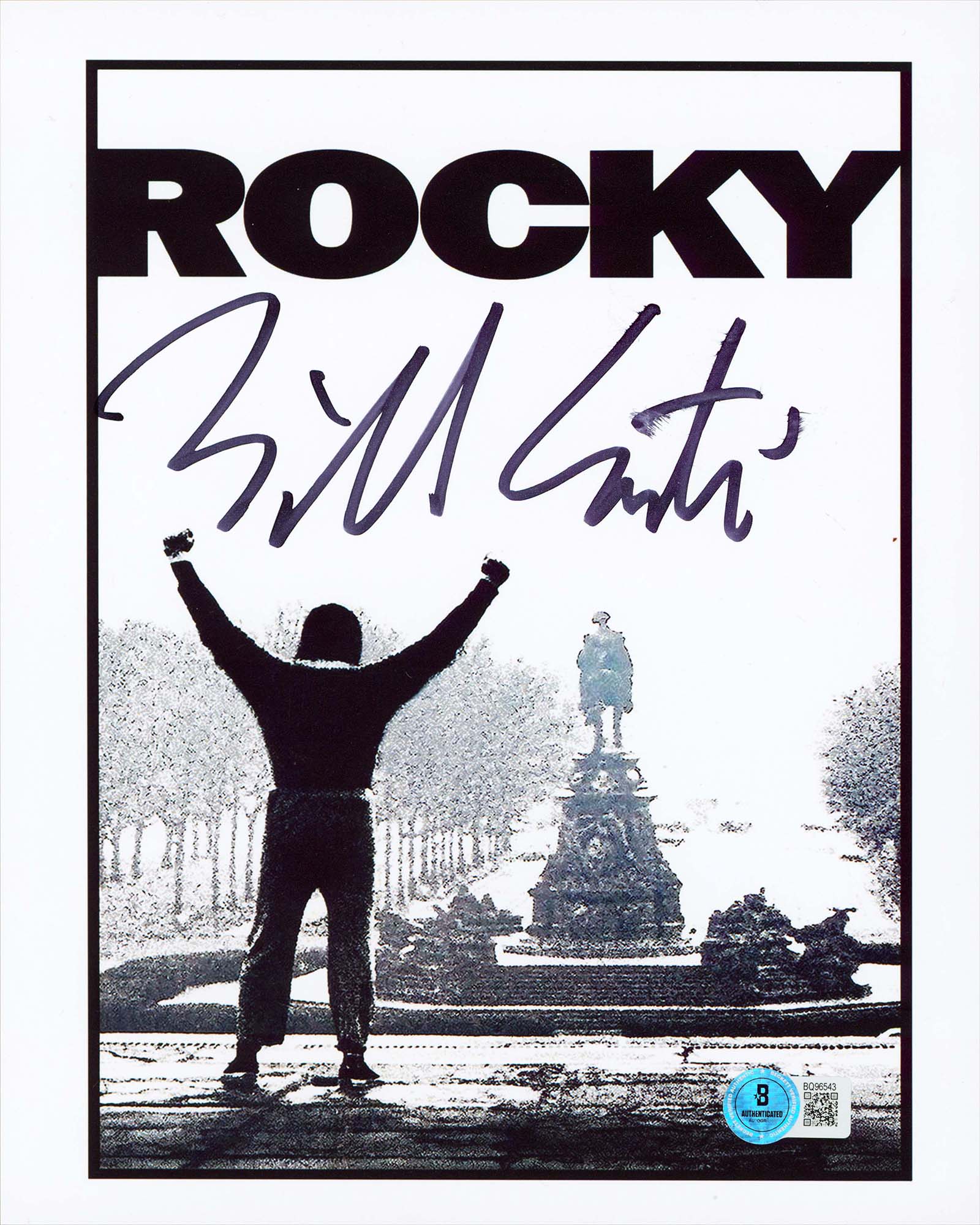 Bill Conti Rocky Authentic Signed 8x10 Vertical Photo BAS #BQ96543
