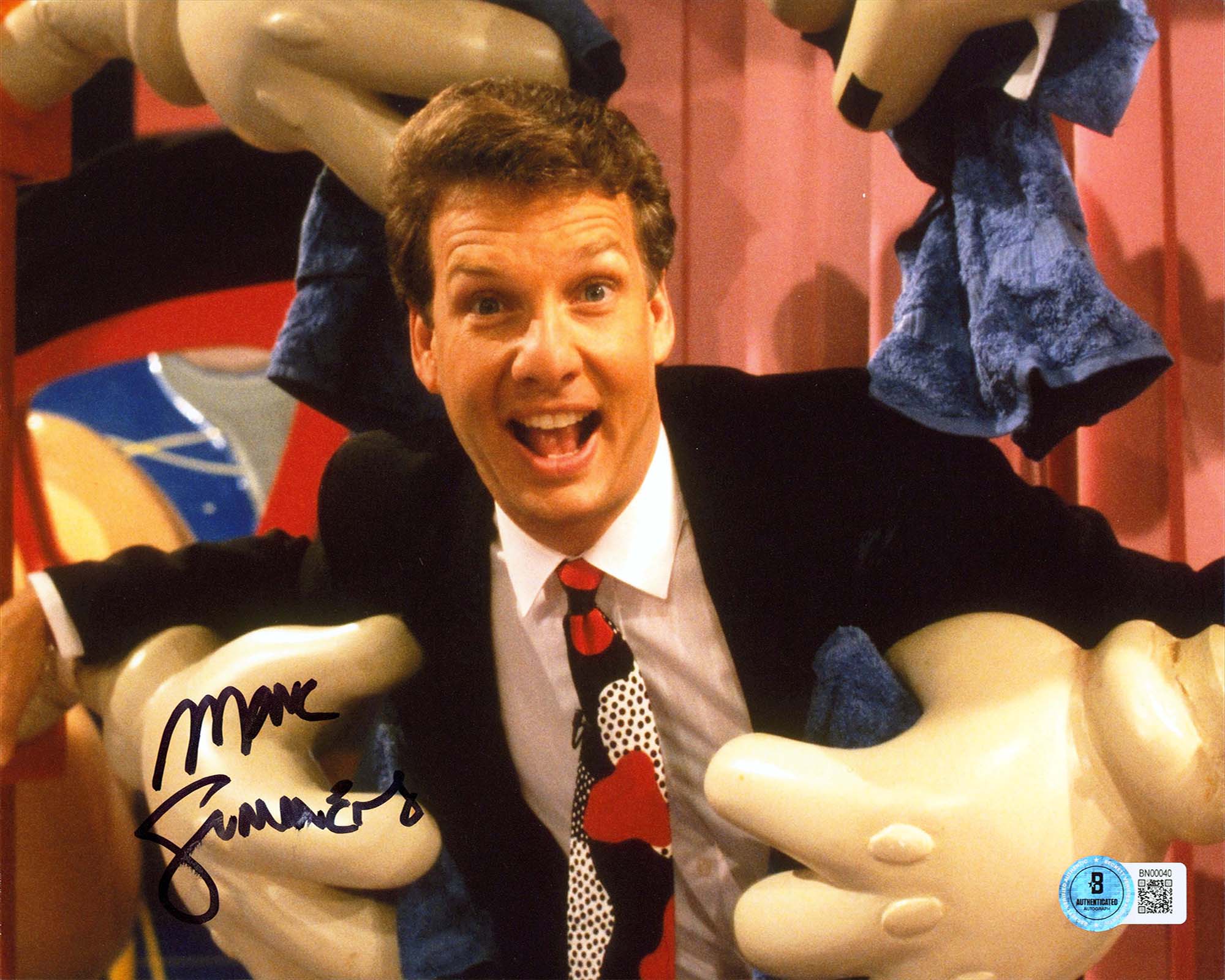 Marc Summers Double Dare Authentic Signed 8x10 Horizontal Photo BAS #BN00040