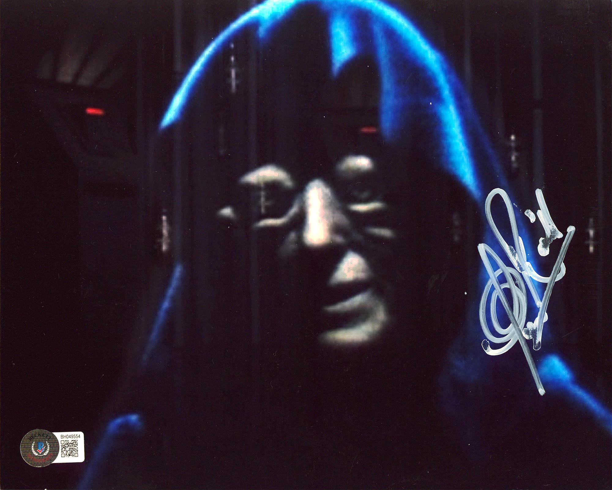 Clive Revill Star Wars The Empire Strikes Back Signed 8x10 Photo BAS #BH049554