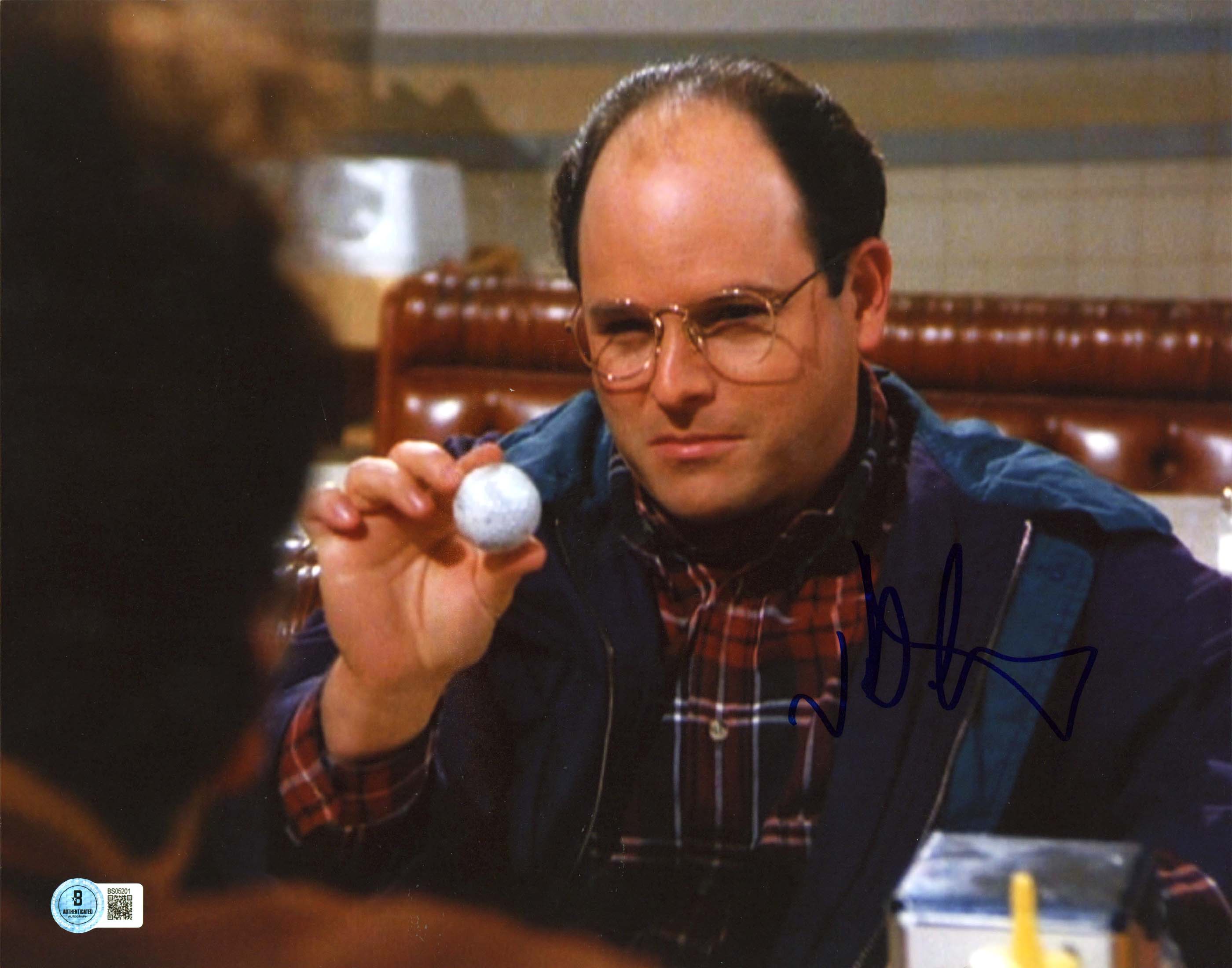 Jason Alexander Seinfeld Authentic Signed 11x14 Horizontal Photo BAS #BS05201