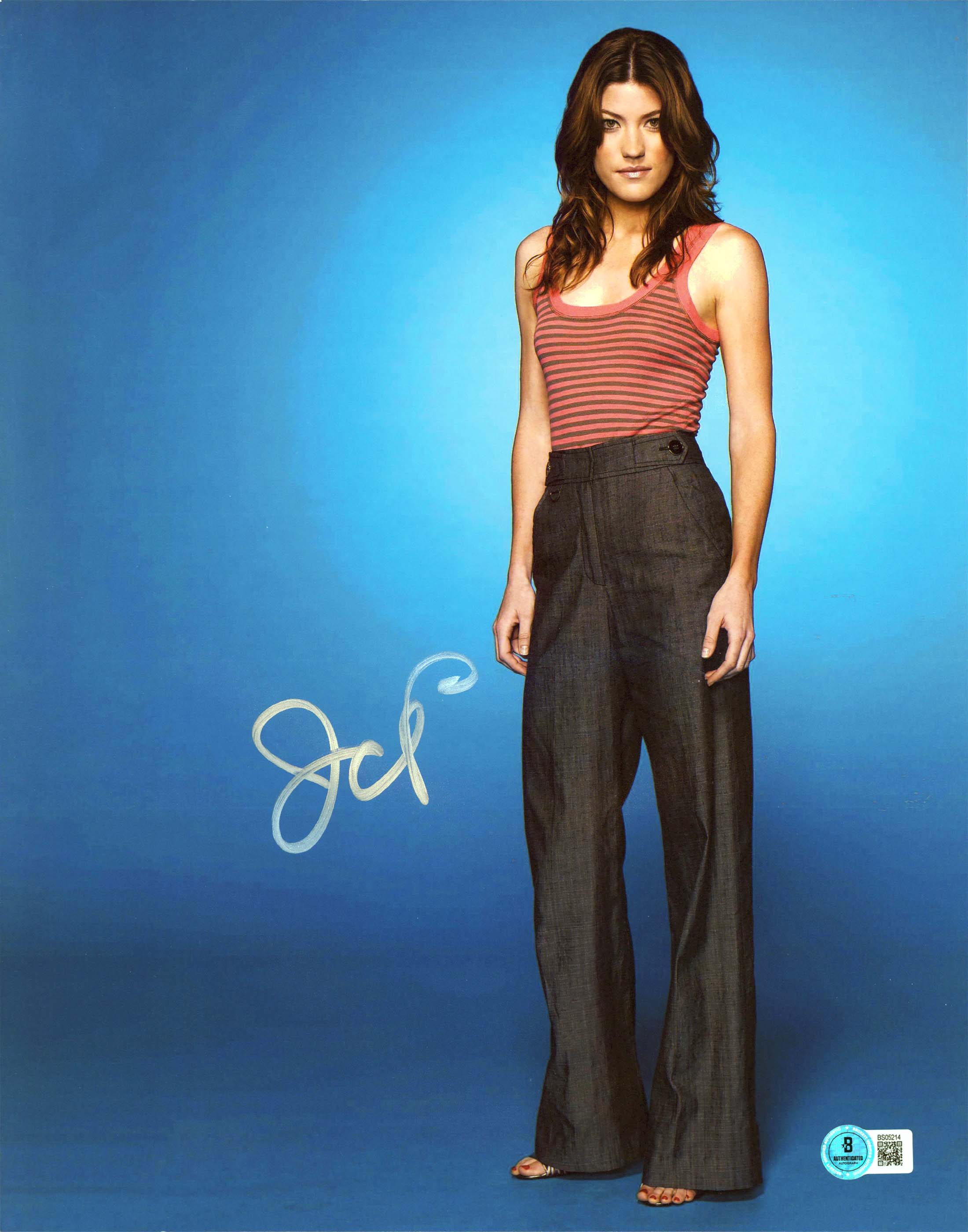 Jennifer Carpenter Dexter Authentic Signed 11x14 Vertical Photo BAS #BS05214