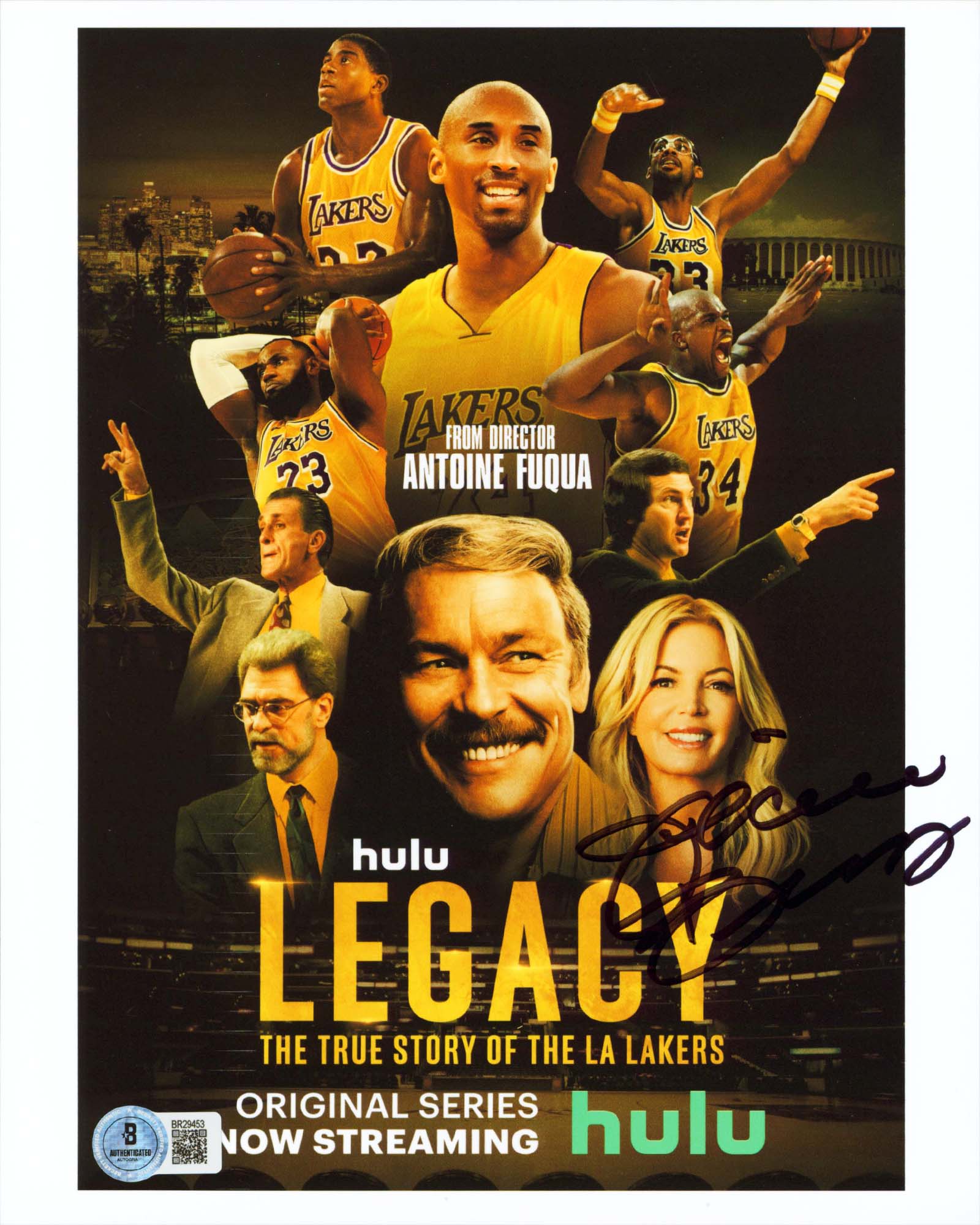 Lakers Jeanie Buss Authentic Signed 8x10 Vertical Photo Autographed BAS 1