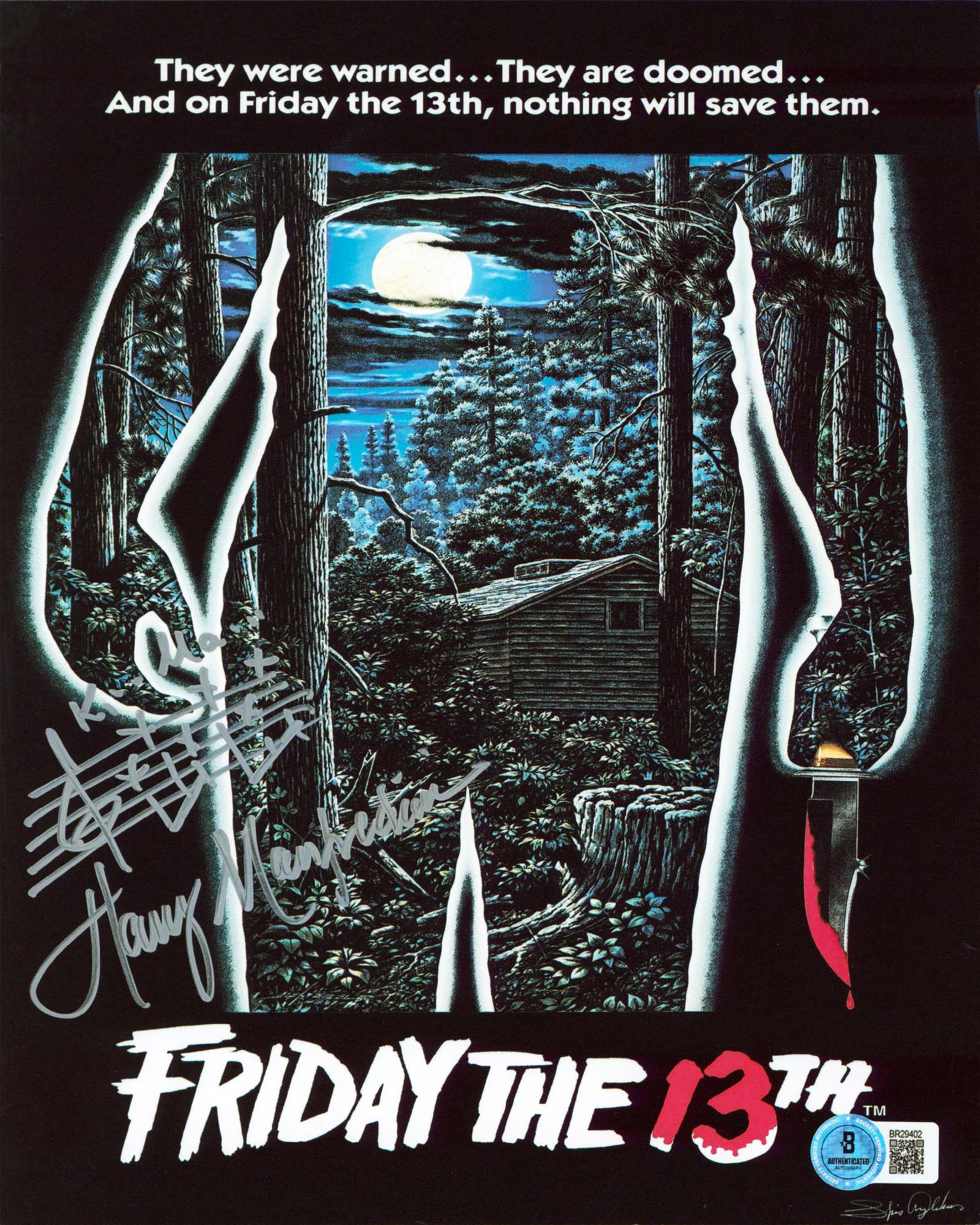 Harry Manfredini Friday The 13th Authentic Signed 8x10 Vertical Photo BAS 1