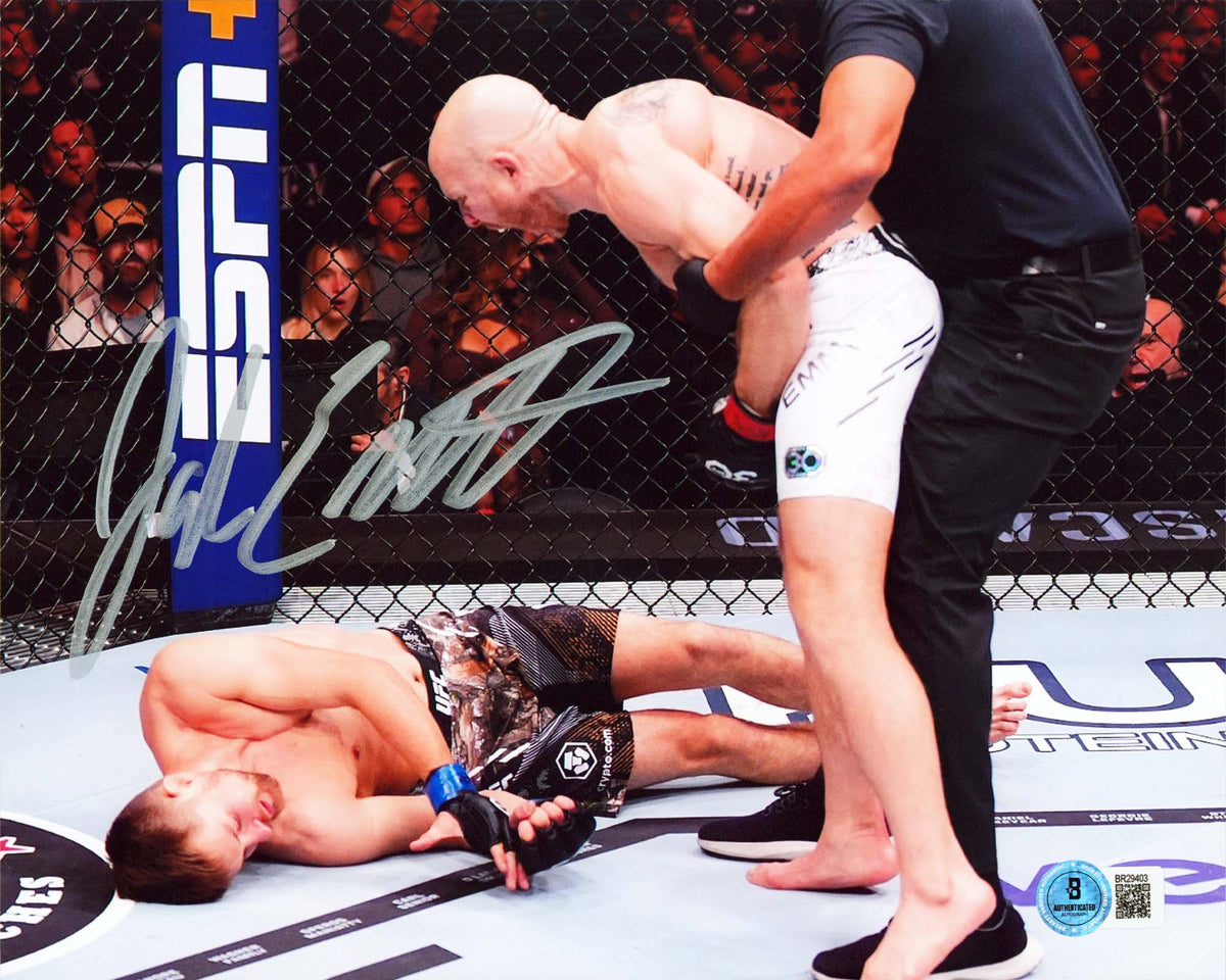 UFC Josh Emmett Authentic Signed 8x10 Horizontal Photo Autographed BAS #BR29403