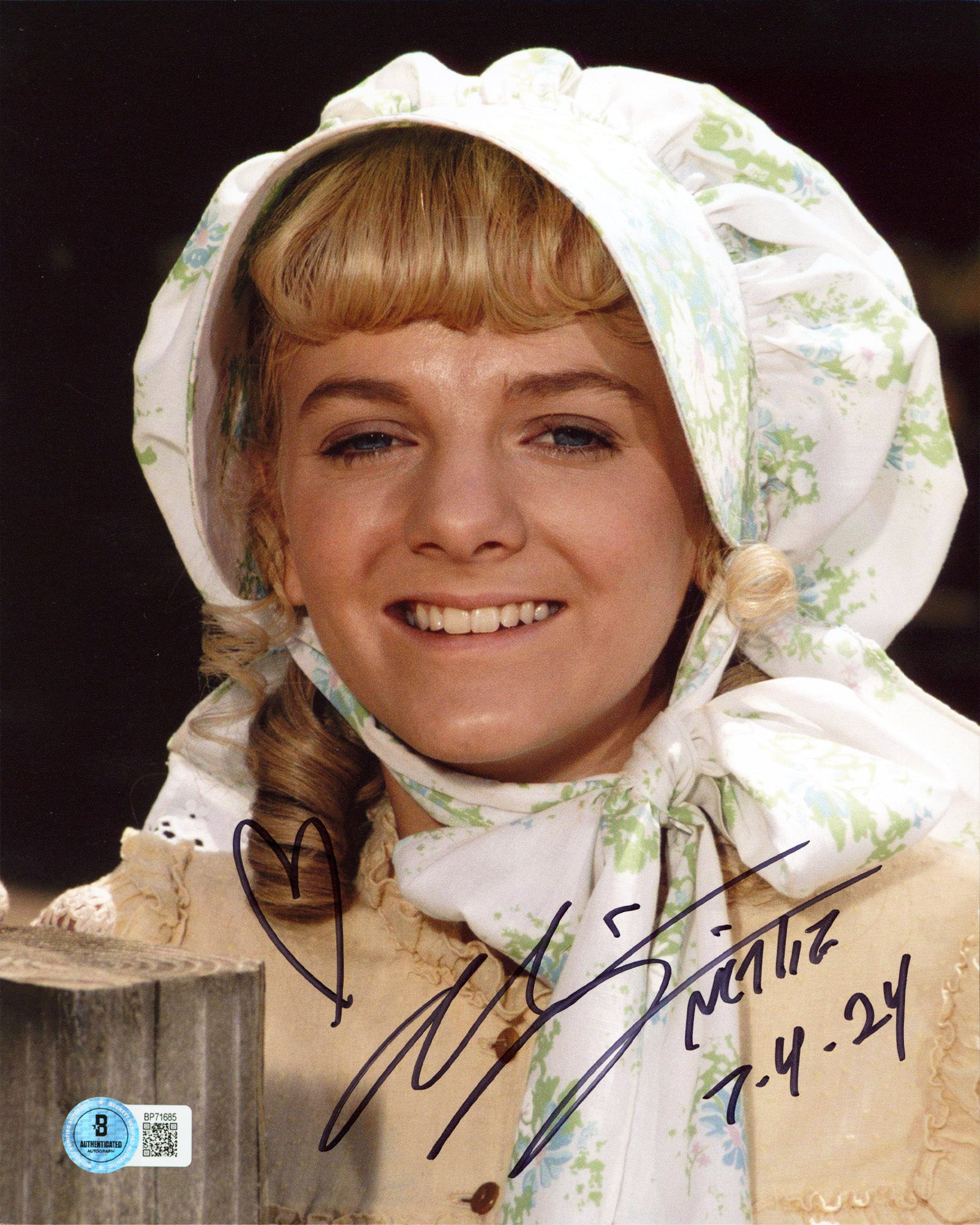 Alison Arngrim Little House on Prairie "Nellie" Signed 8x10 Photo BAS #BP71685