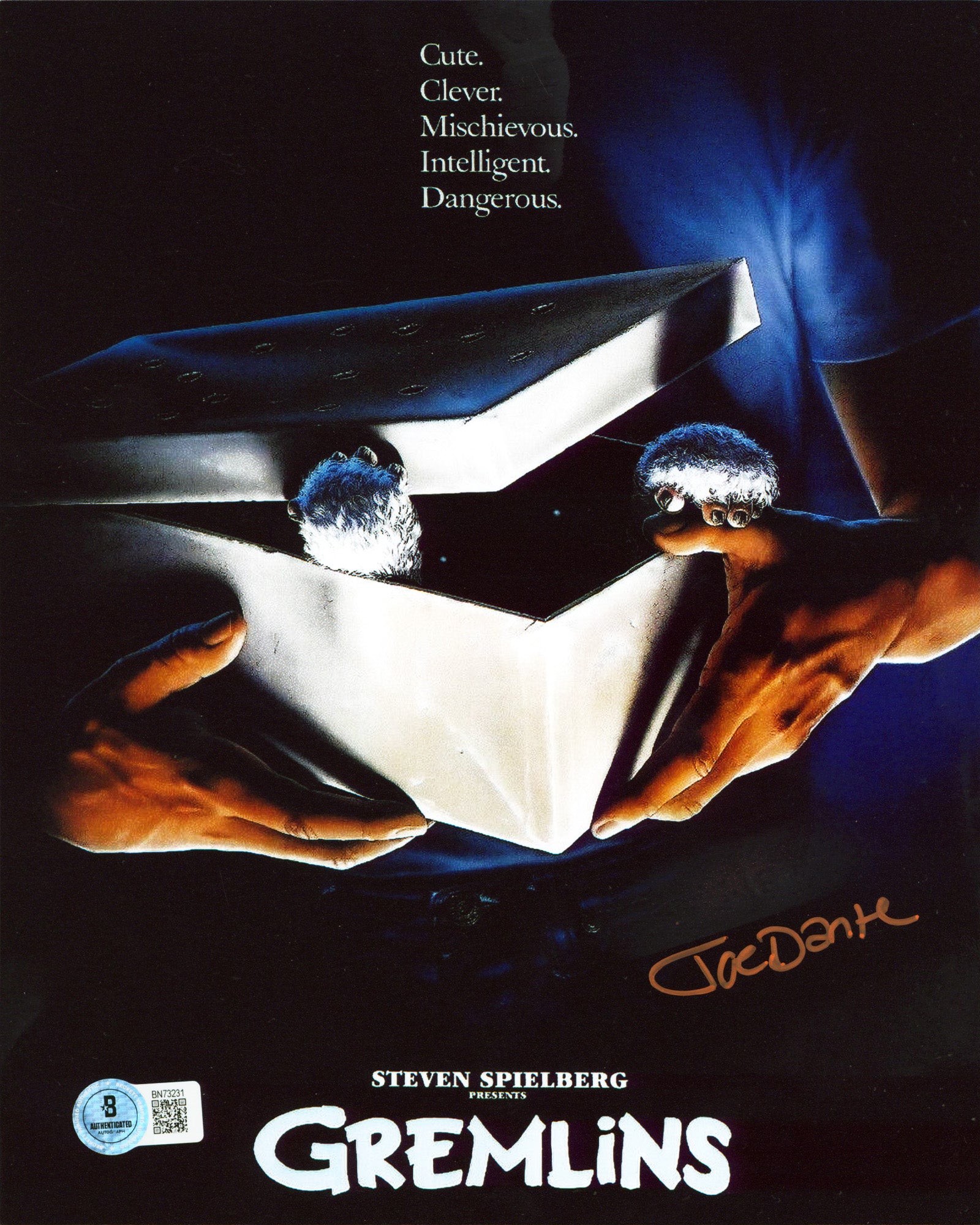 Joe Dante Gremlins Authentic Signed 8x10 Vertical Photo Autographed BAS #BN73231