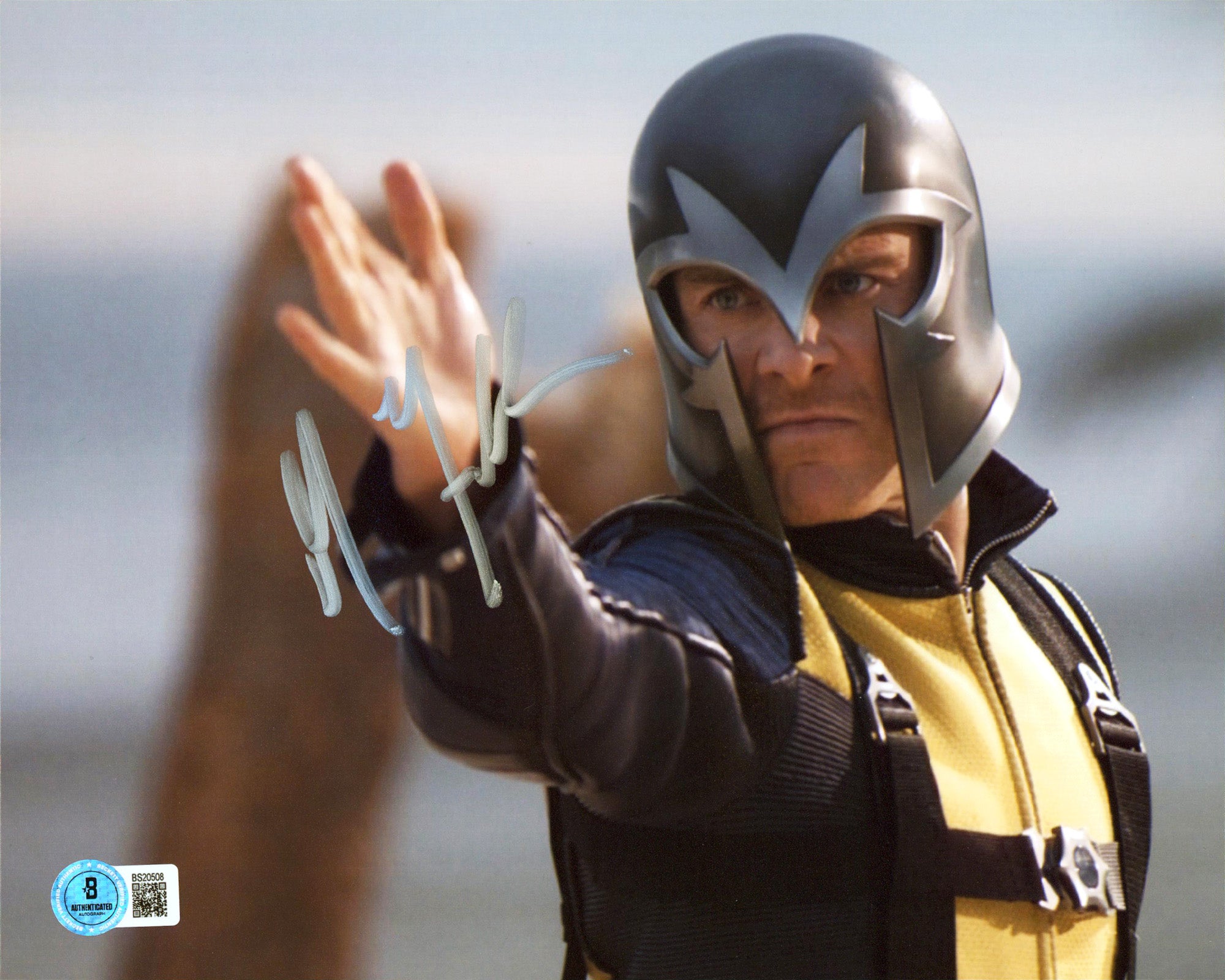 Michael Fassbender X-Men Dark Phoenix Authentic Signed 8x10 Photo BAS #BS20508