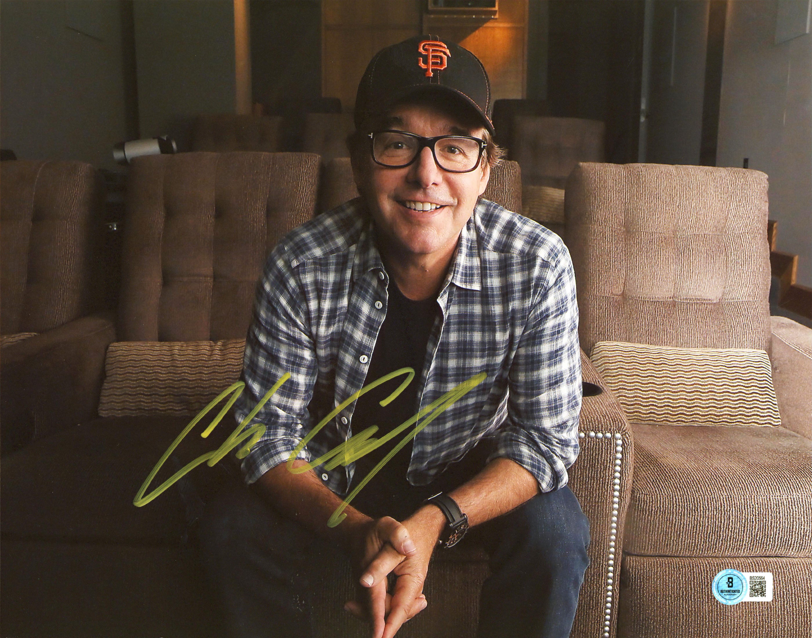 Chris Columbus Home Alone Authentic Signed 11x14 Horizontal Photo BAS #BS20564