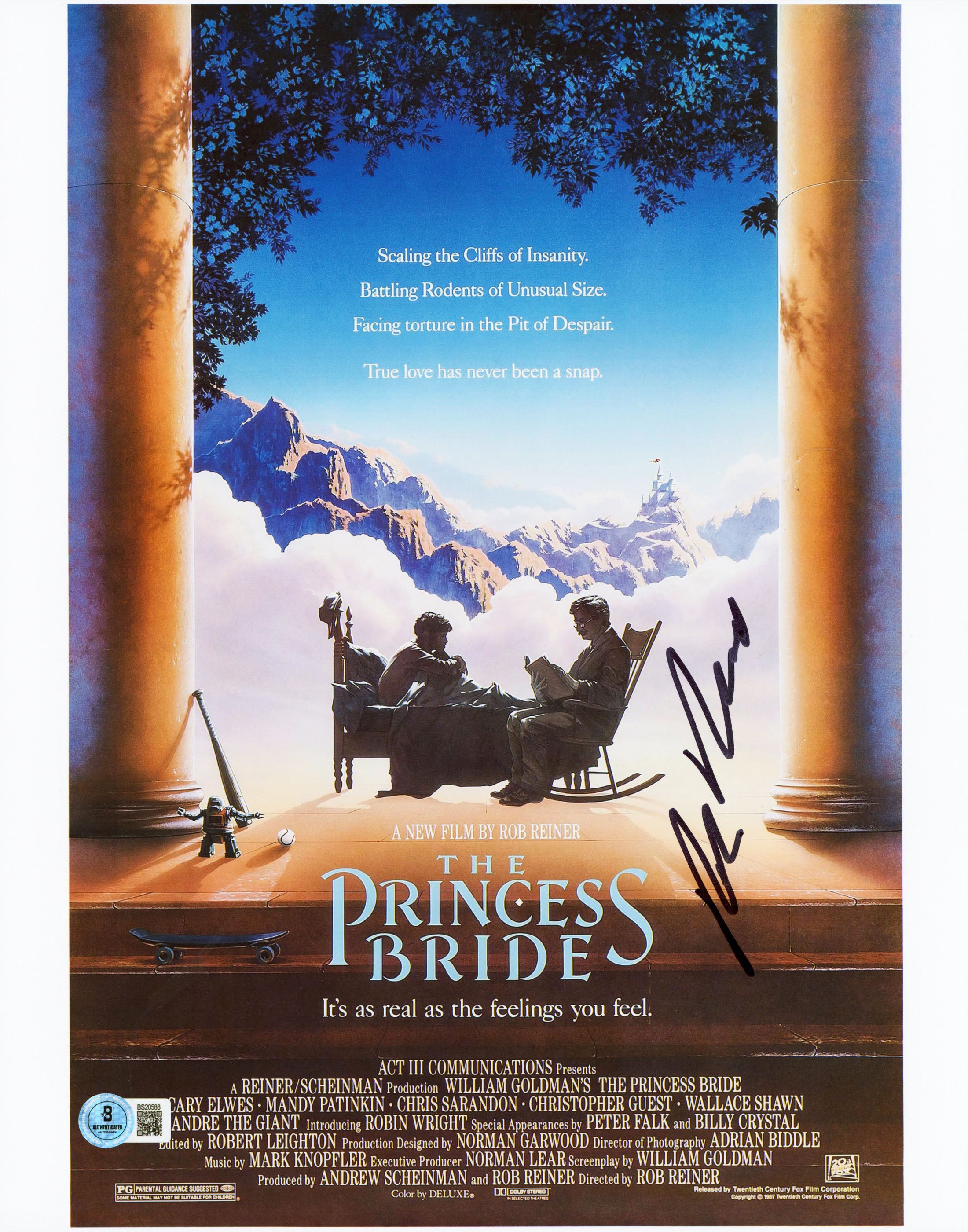 Rob Reiner The Princess Bride Authentic Signed 11x14 Vertical Photo BAS #BS20588