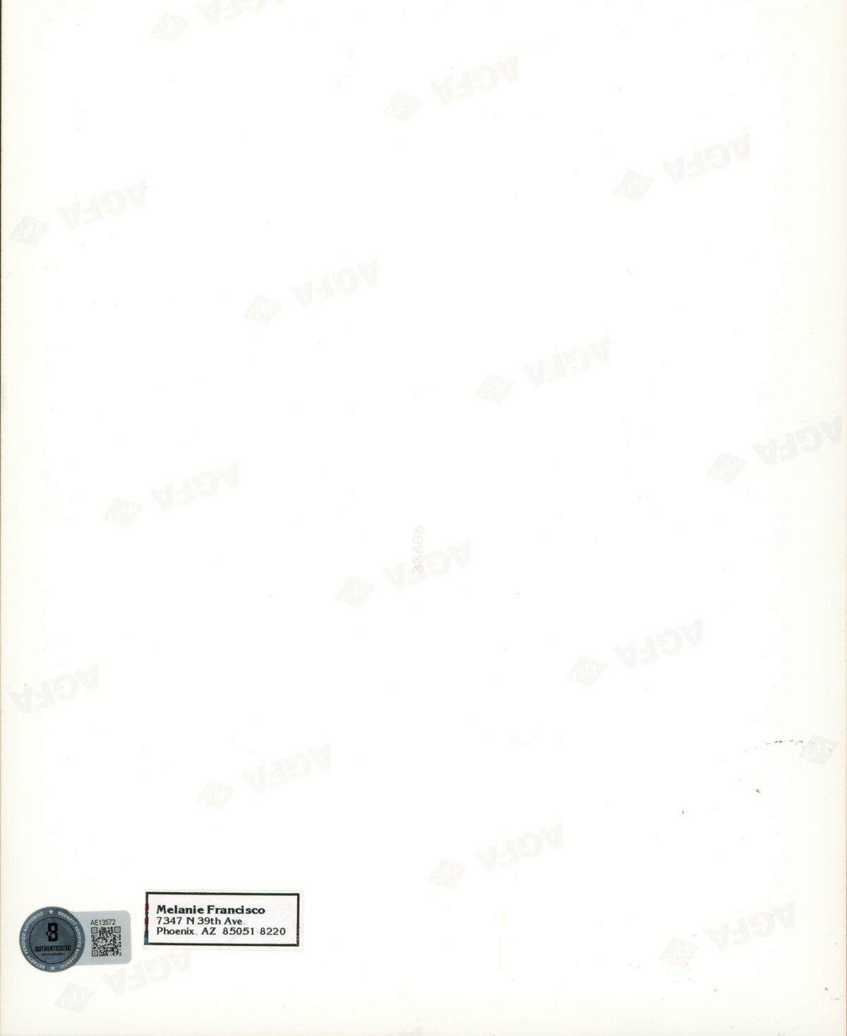 Liam Neeson Schindler's List "For Melanie" Signed 8x10 Photo BAS #AE13572