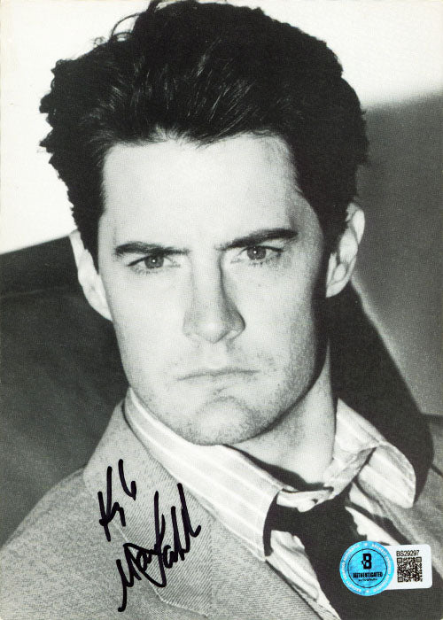 Kyle Maclachlan Twin Peaks Authentic Signed 5x7 Photo Autographed BAS #BS29297