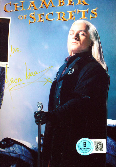 Jason Isaacs The Chamber of Secrets "Love" Signed 4x6 Photo BAS #BS29307