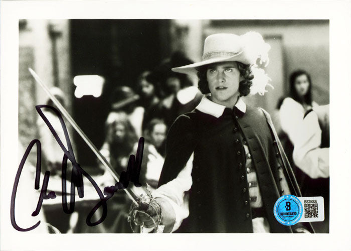 Chris O'Donnell The Three Musketeers Authentic Signed 5x7.25 Photo BAS #BS29306