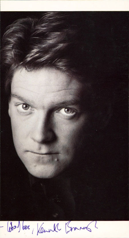 Kenneth Branagh Oppenheimer Authentic Signed 4.5x8.25 Photo BAS #BS29301