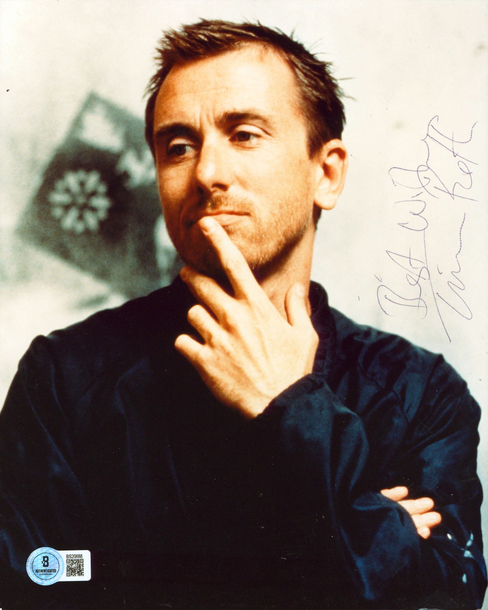 Tim Roth Pulp Fiction "Best Wishes" Authentic Signed 8x10 Photo BAS #BS20688
