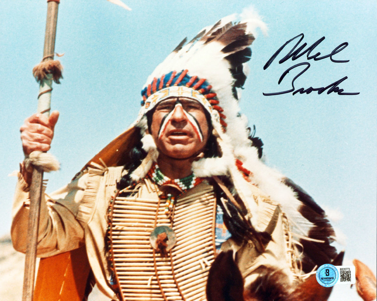 Mel Brooks Blazing Saddles Authentic Signed 8x10 Horizontal Photo BAS #BS20773