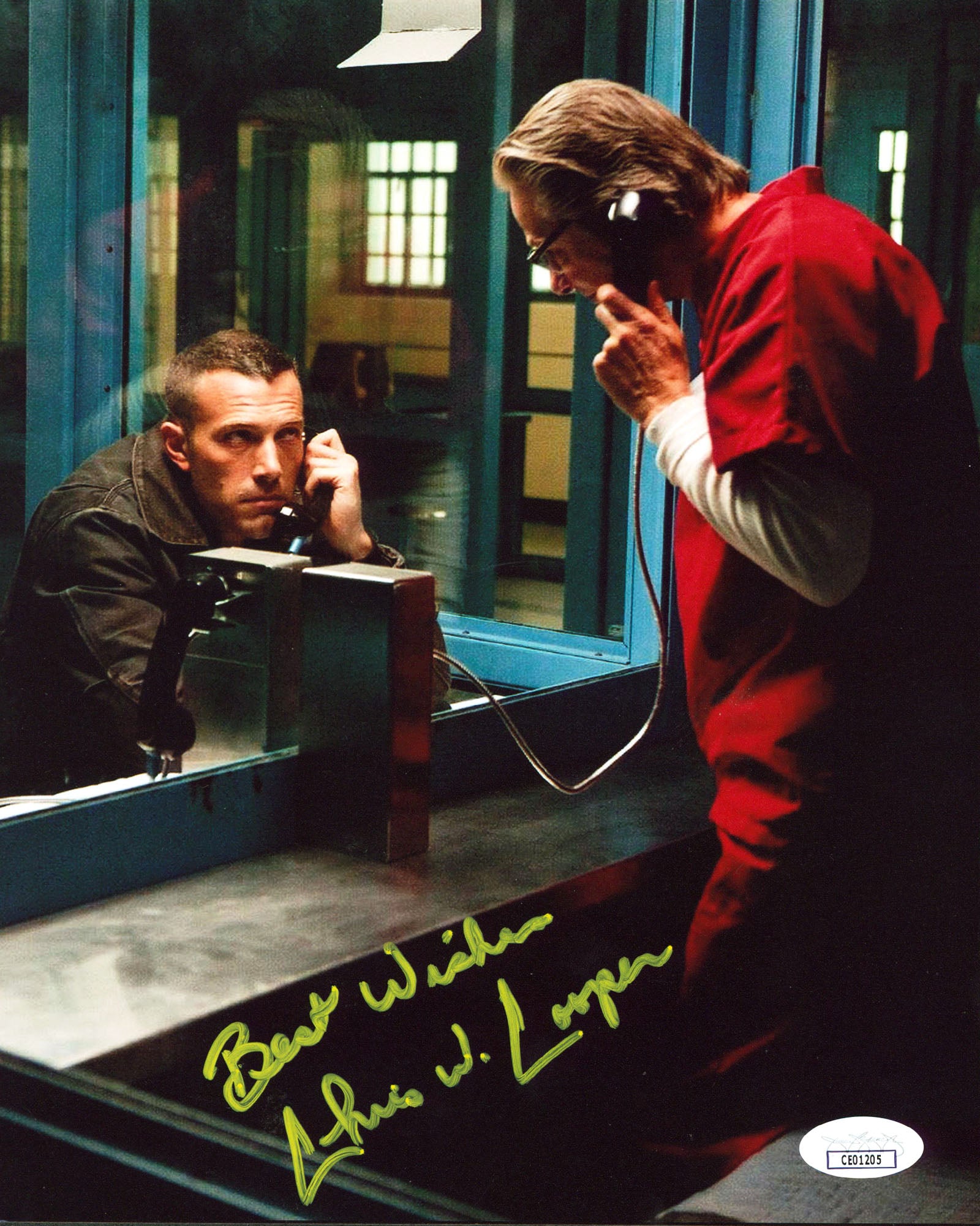 Chris Cooper The Town "Best Wishes" Authentic Signed 8x10 Photo JSA #CE01205