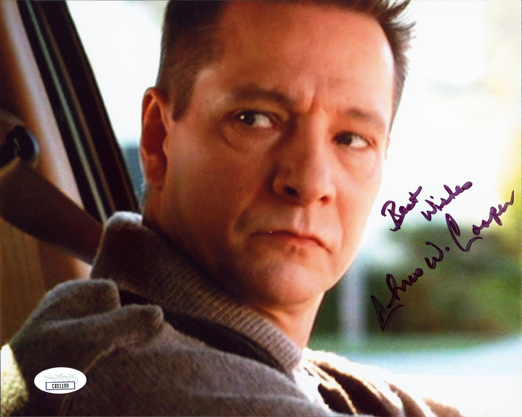 Chris Cooper The Town "Best Wishes" Authentic Signed 8x10 Photo JSA #CE01199