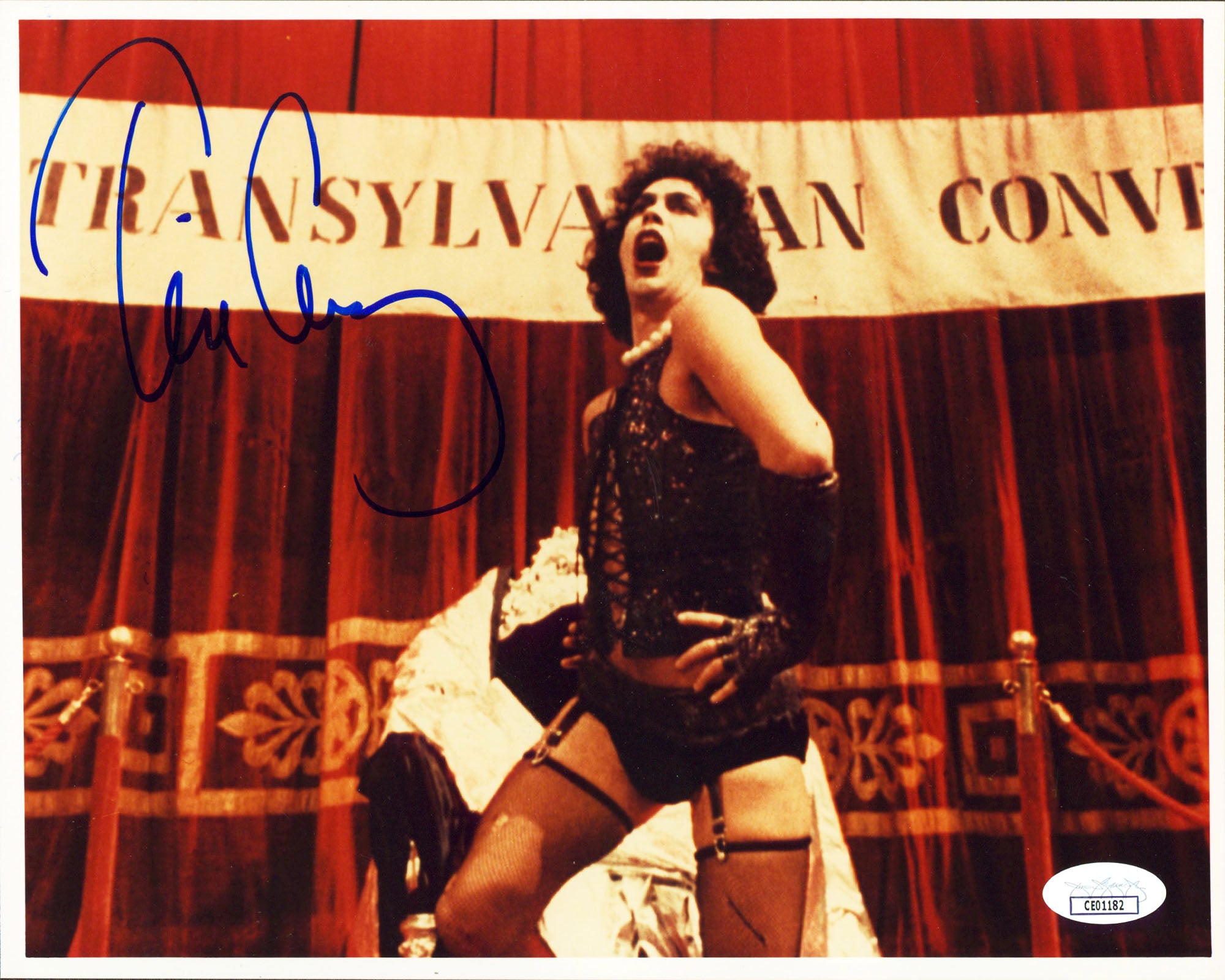 Tim Curry The Rocky Horror Picture Show Authentic Signed 8x10 Photo JSA #CE01182