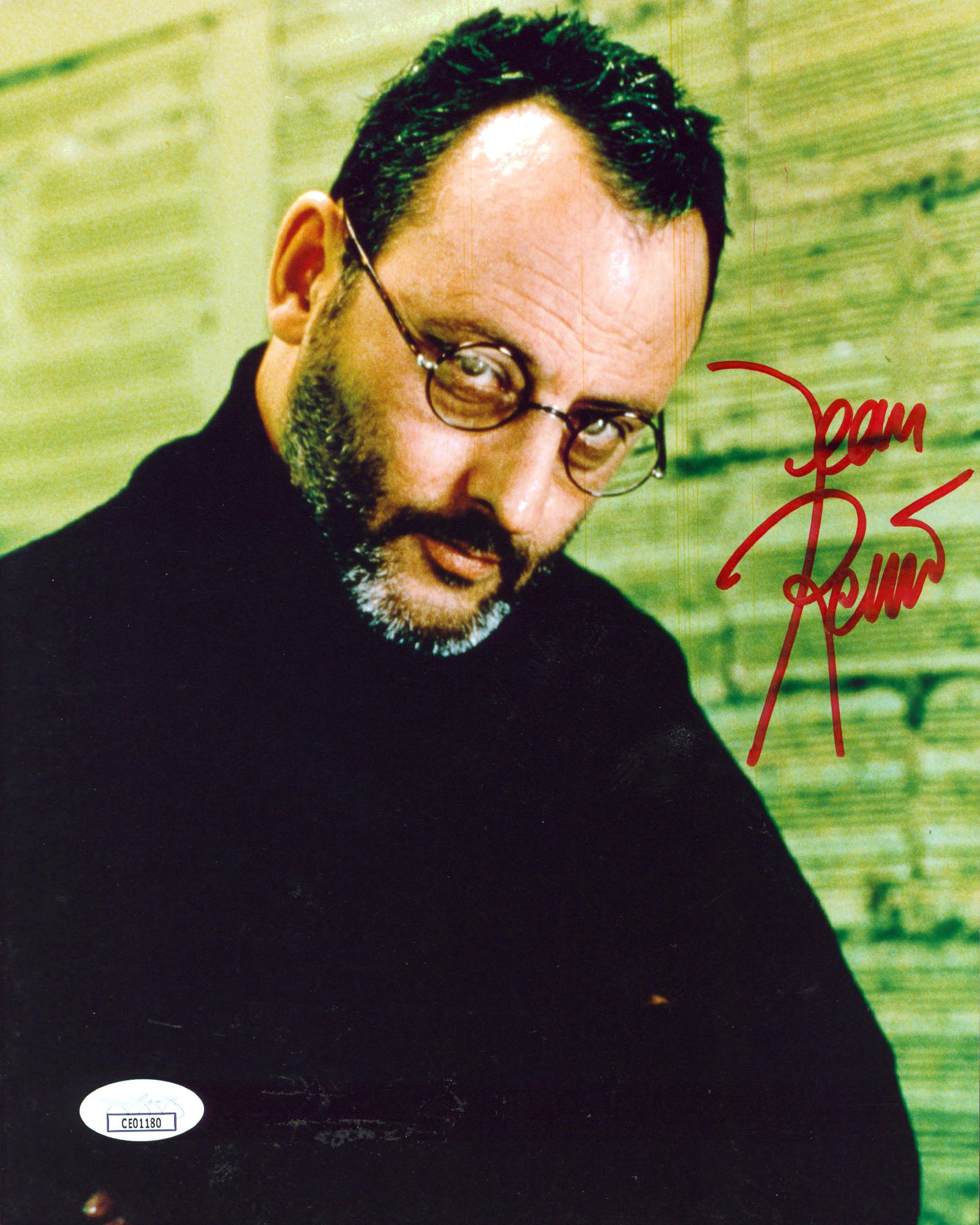 Jean Reno The Professional Authentic Signed 8x10 Vertical Photo JSA #CE01180