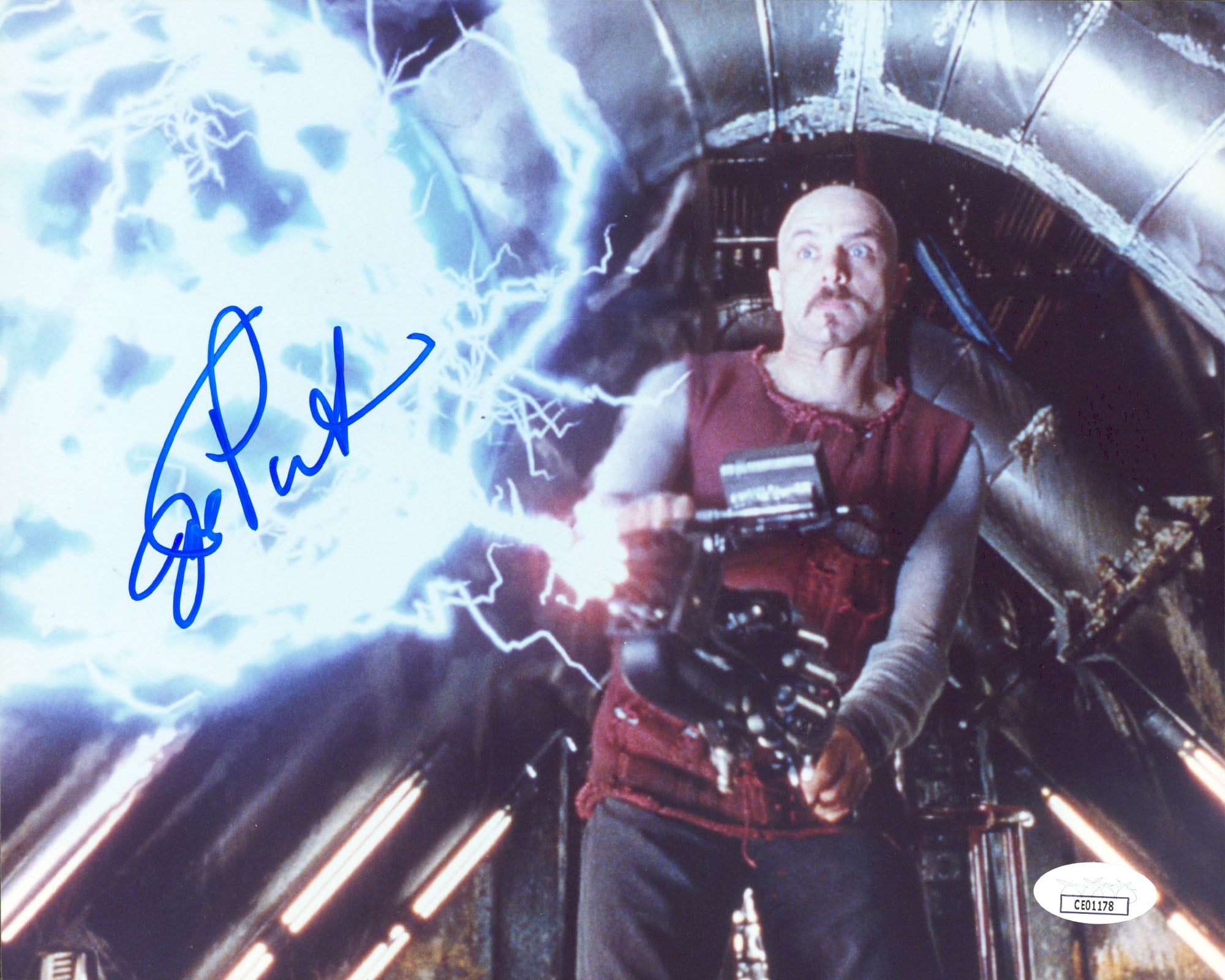 Joe Pantioliano The Matrix Authentic Signed 8x10 Horizontal Photo JSA #CE01178