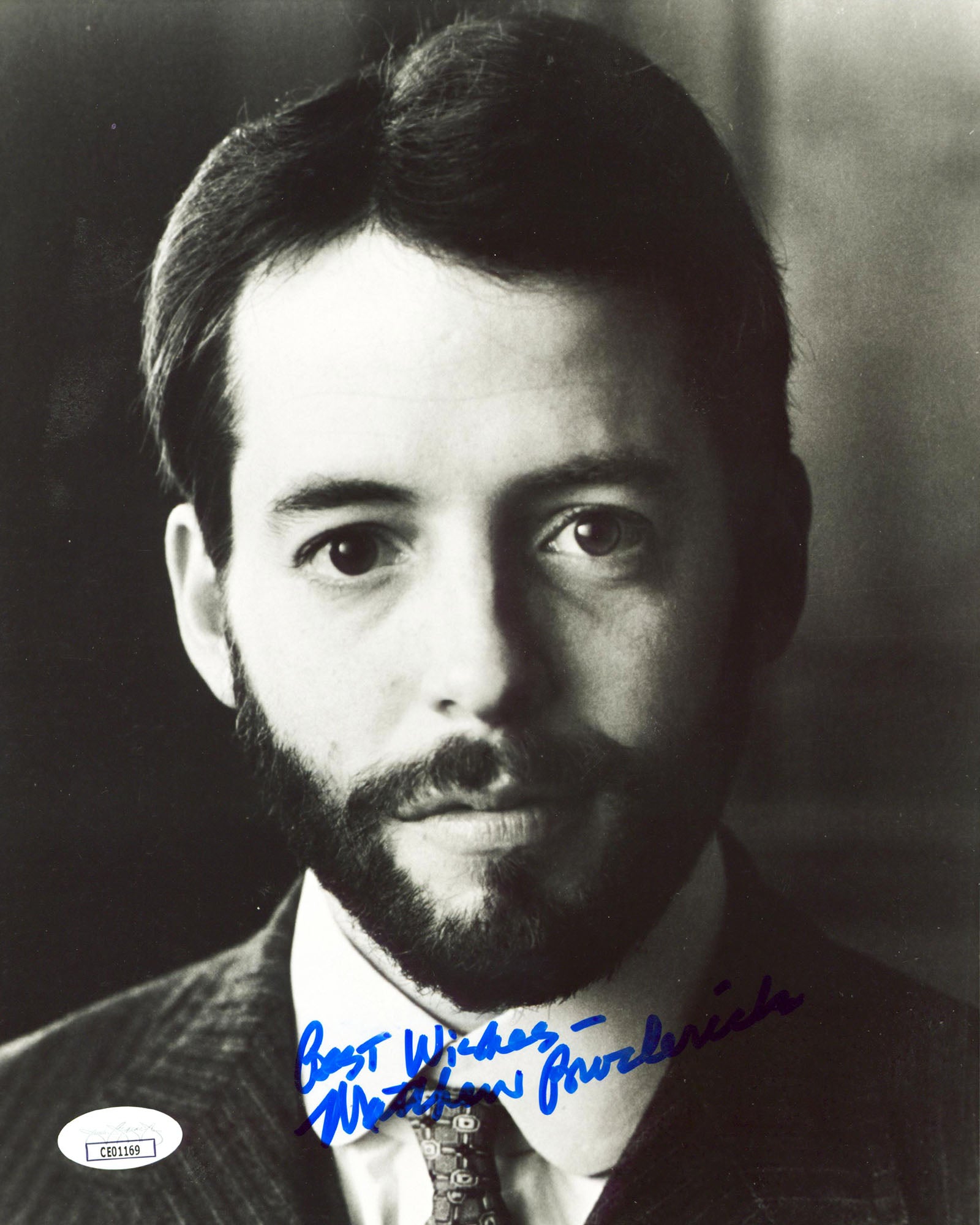 Matthew Broderick The Road To Wellville "Best Wishes" Signed 8x10 Photo JSA