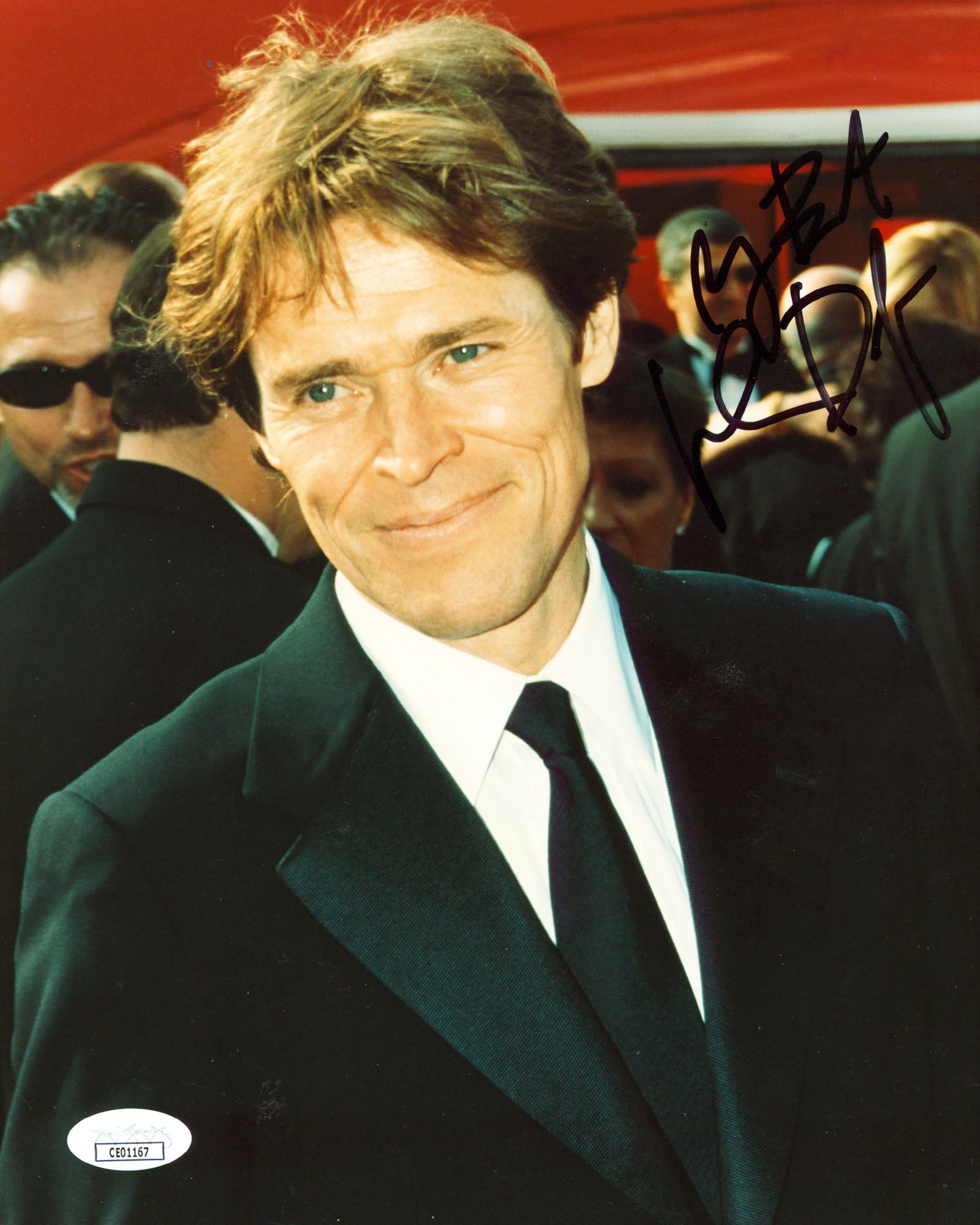 Willem DaFoe Spiderman Authentic Signed 8x10 Vertical Photo JSA #CE01167