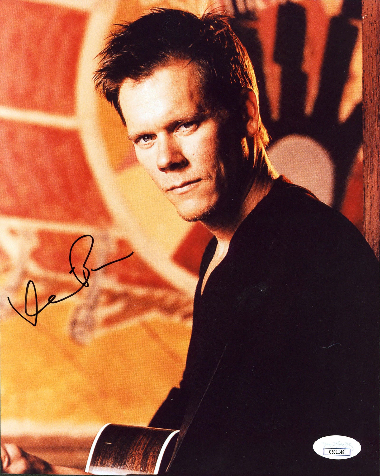 Kevin Bacon Footloose Authentic Signed 8x10 Vertical Photo JSA #CE01148
