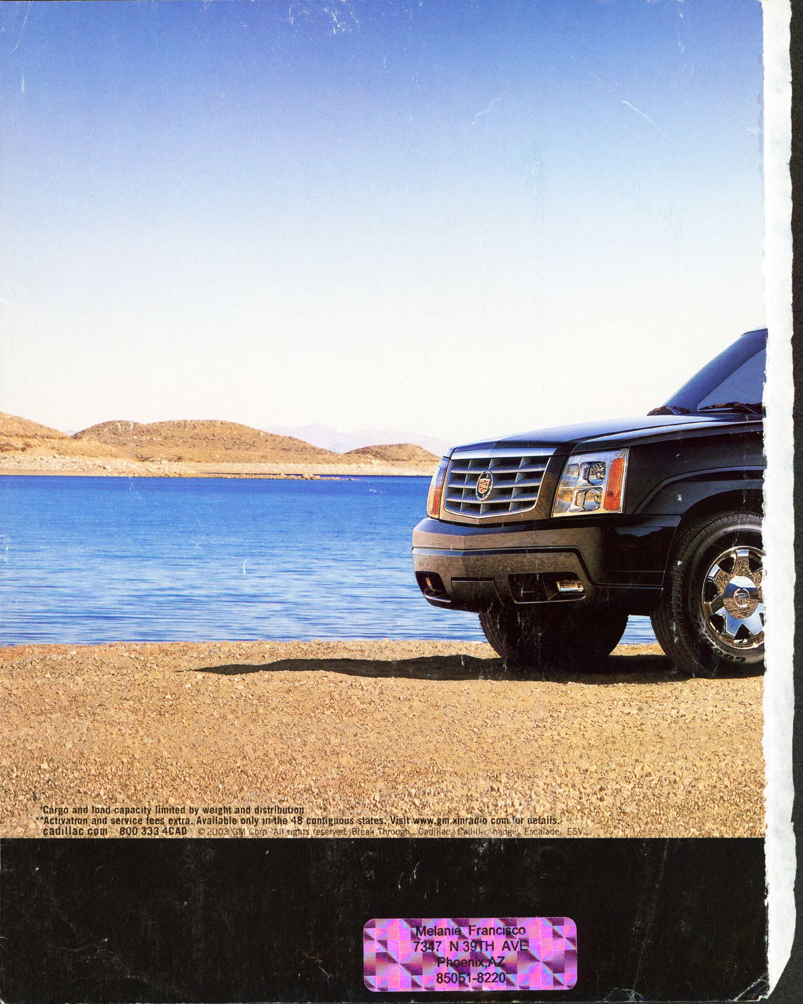 Owen Wilson "Best" Signed Texas Monthly Magazine Cover June 2003 BAS #BS20872