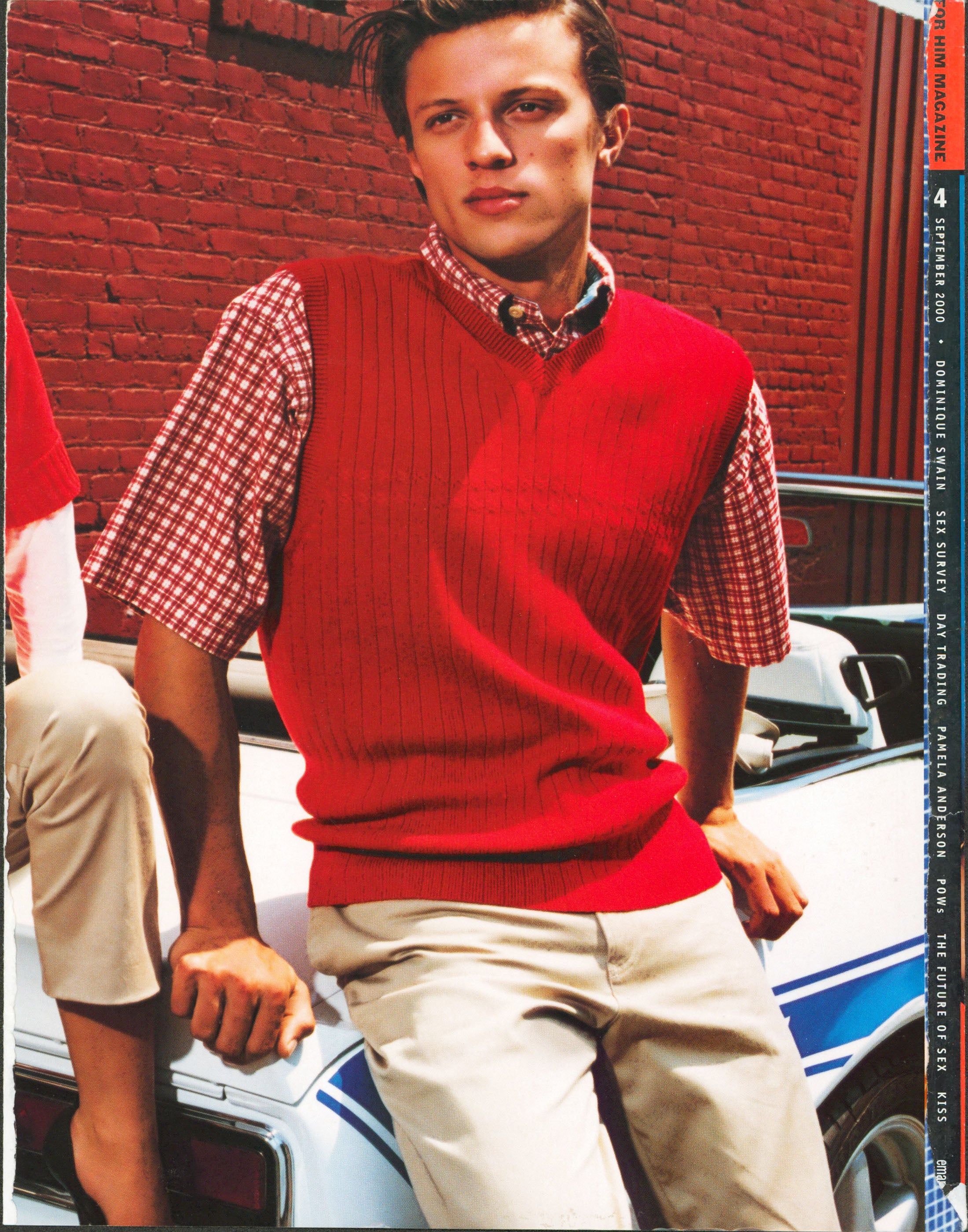 Dominique Swain Authentic 2x Signed For Him Magazine Cover Sep 2000 BAS #BS20803