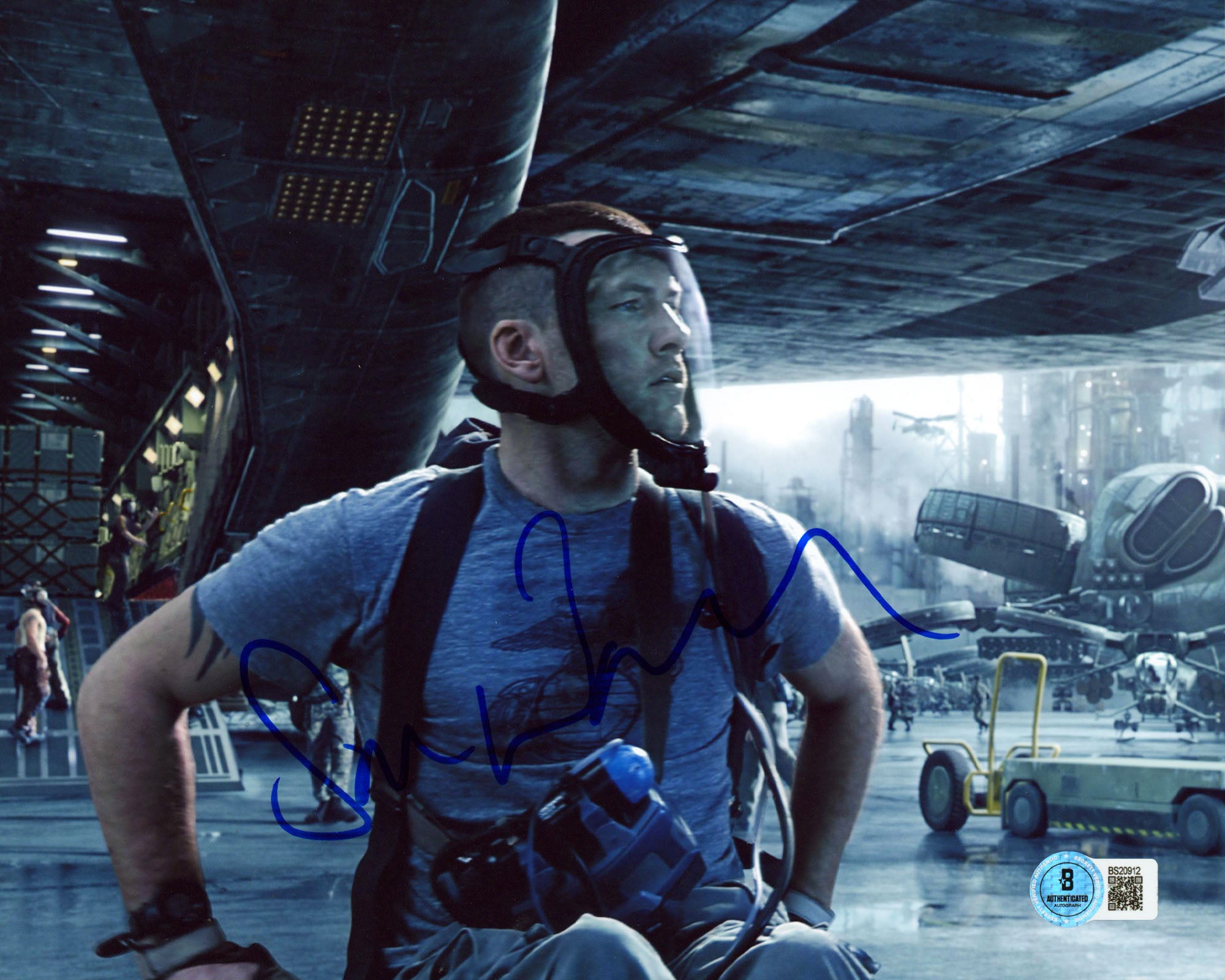 Sam Worthington Avatar Authentic Signed 8x10 Horizontal Photo BAS #BS20912