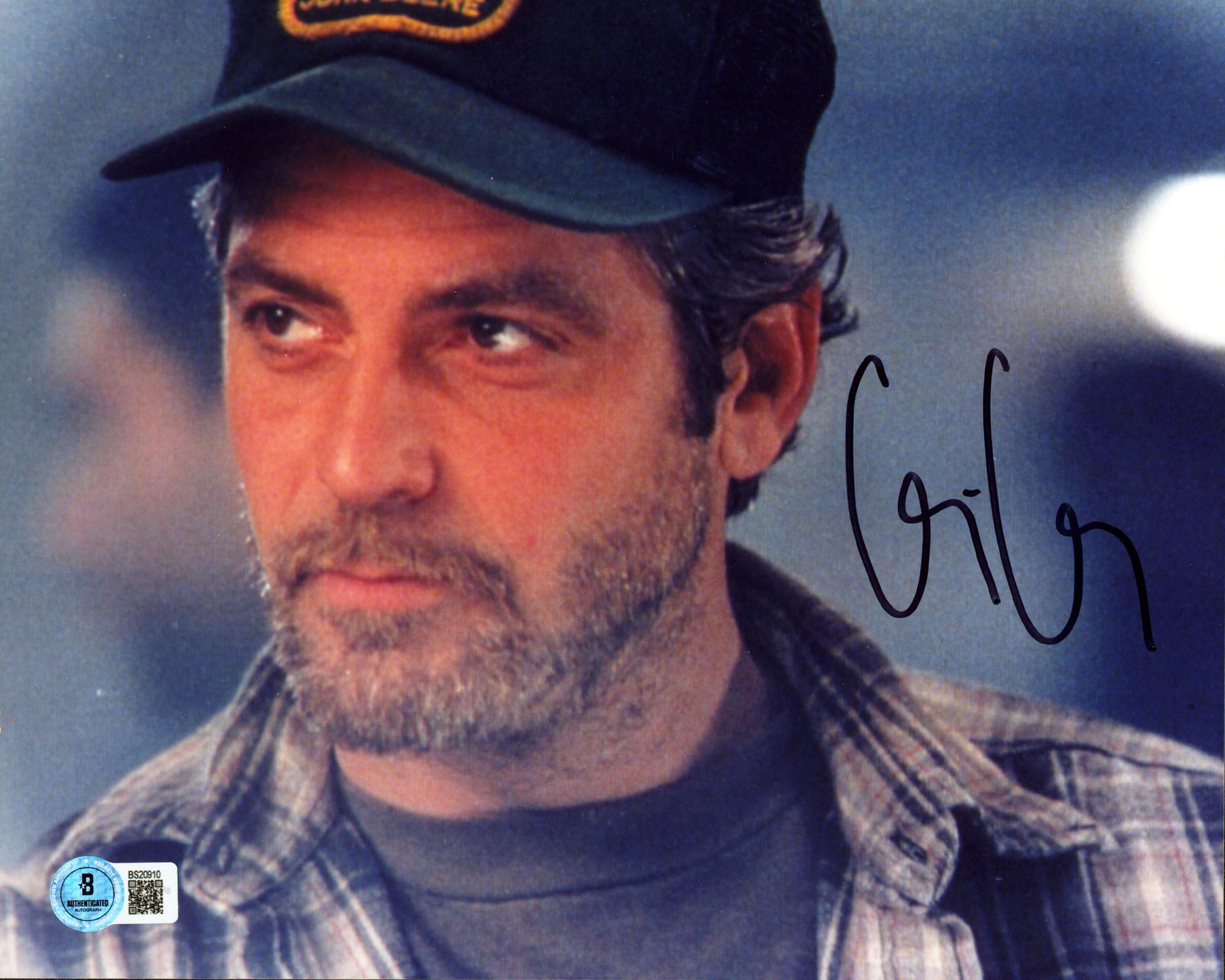 George Clooney The Perfect Storm Authentic Signed 8x10 Photo BAS #BS20910