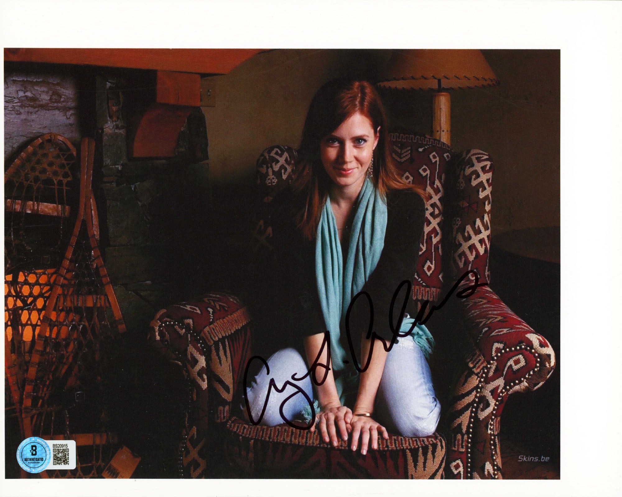 Amy Adams Enchanted Authentic Signed 8.5x11 Horizontal Photo BAS #BS20915