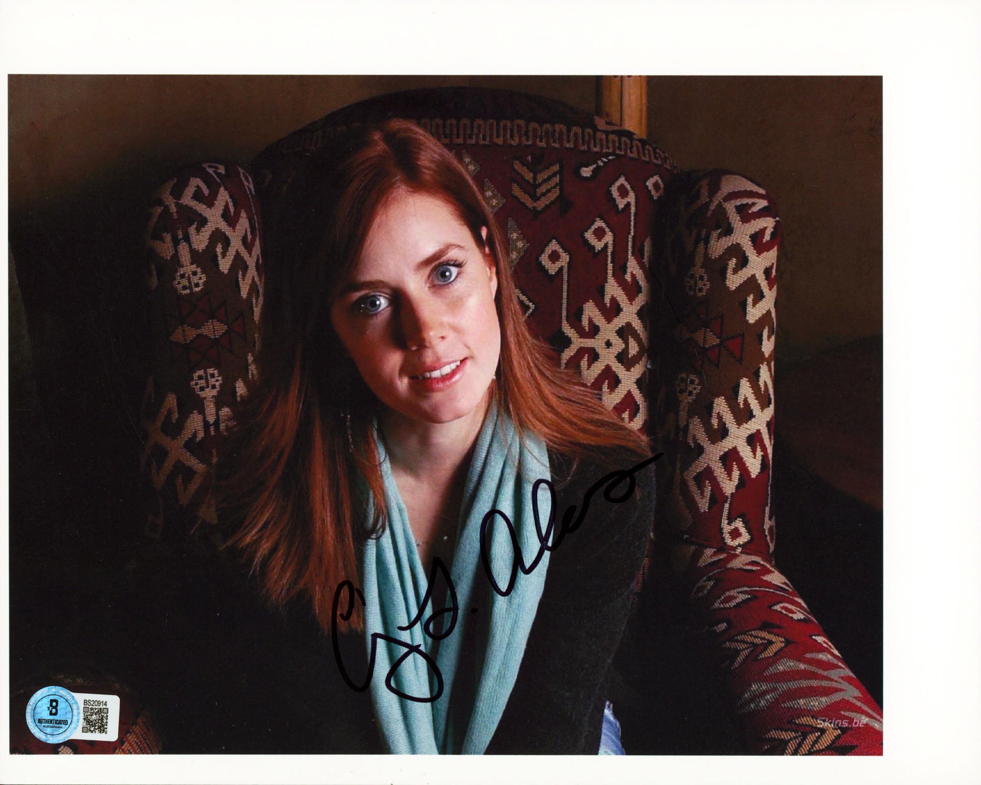 Amy Adams Enchanted Authentic Signed 8.5x11 Horizontal Photo BAS #BS20914