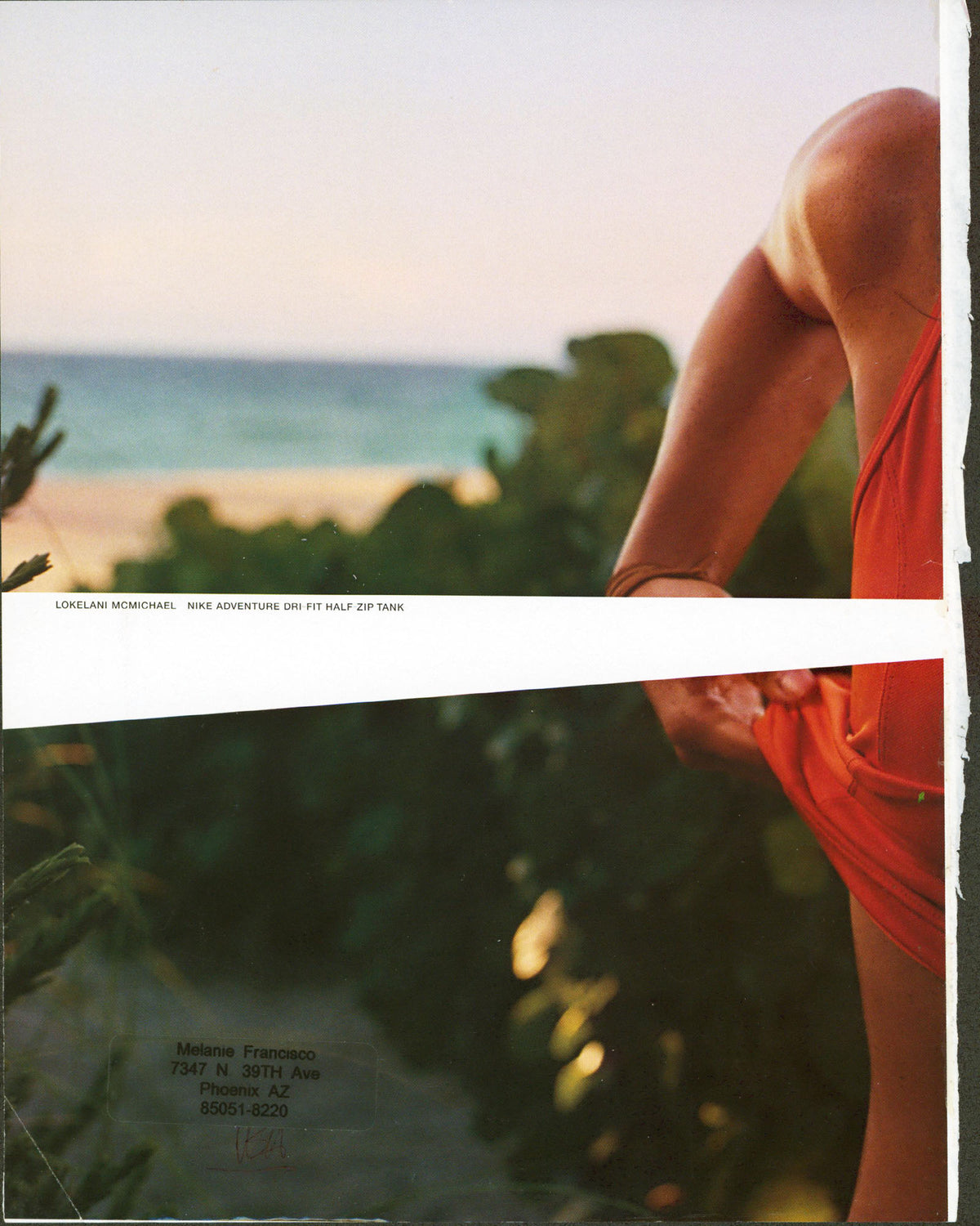 Roselyn Sanchez "A Big Kiss" Signed Latina Magazine Cover May 2003 BAS #BR41077