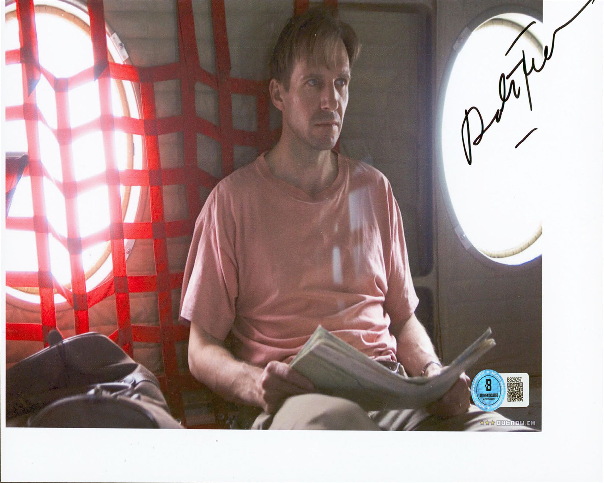 Ralph Fiennes The Constant Gardener Authentic Signed 8.5x11 Photo BAS #BS29257