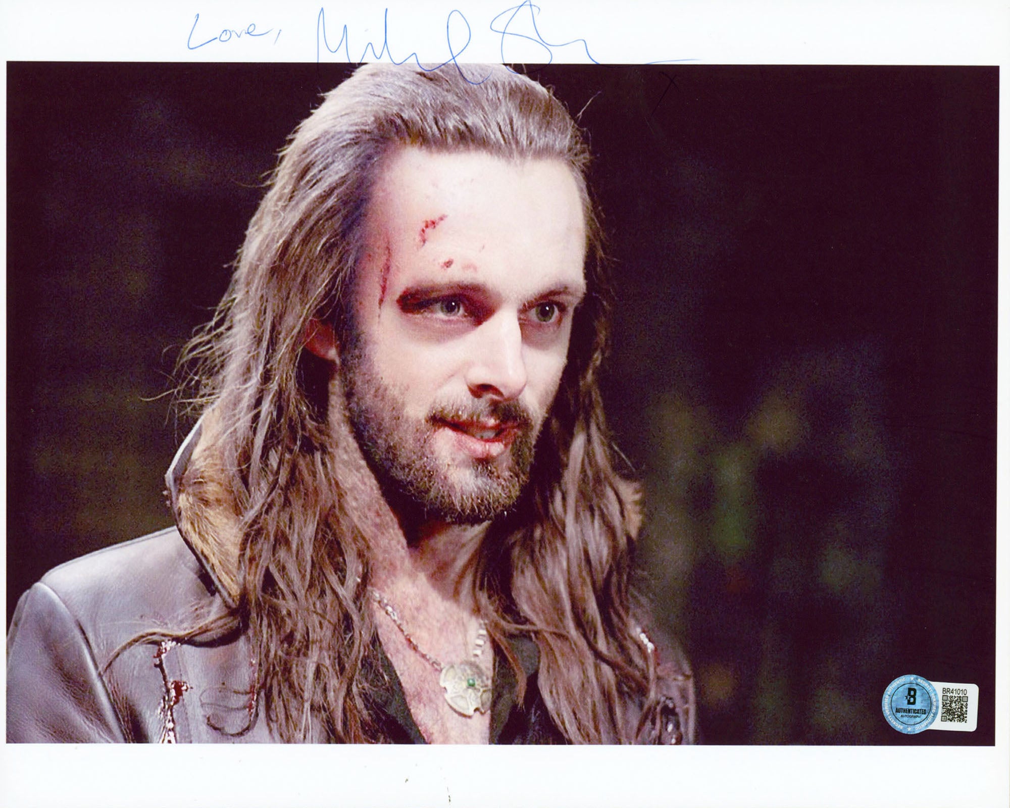 Michael Sheen Underworld "Love" Authentic Signed 8.5x11 Photo BAS #BR41010