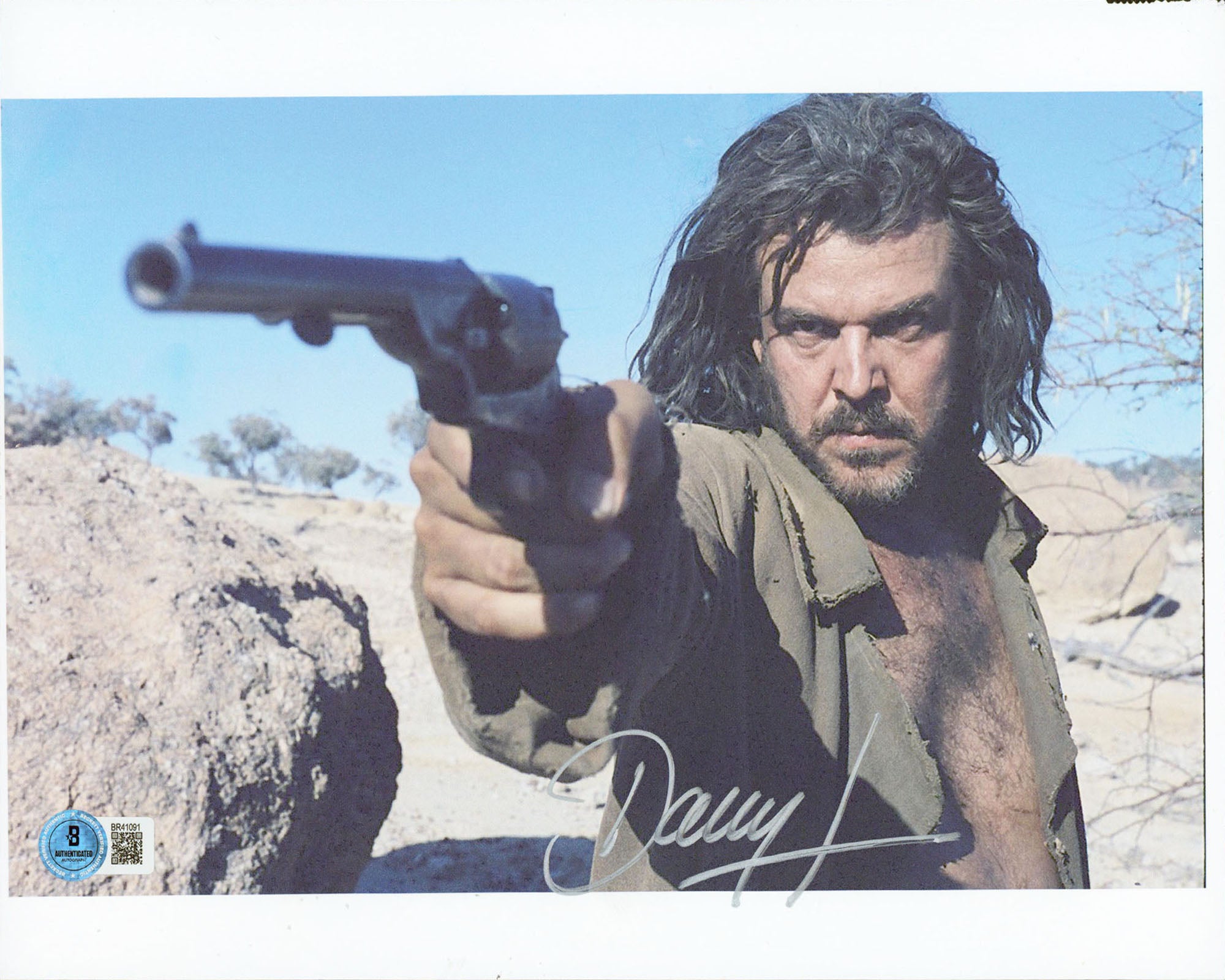 Danny Huston The Proposition Authentic Signed 8.5x11 Photo BAS #BS41091