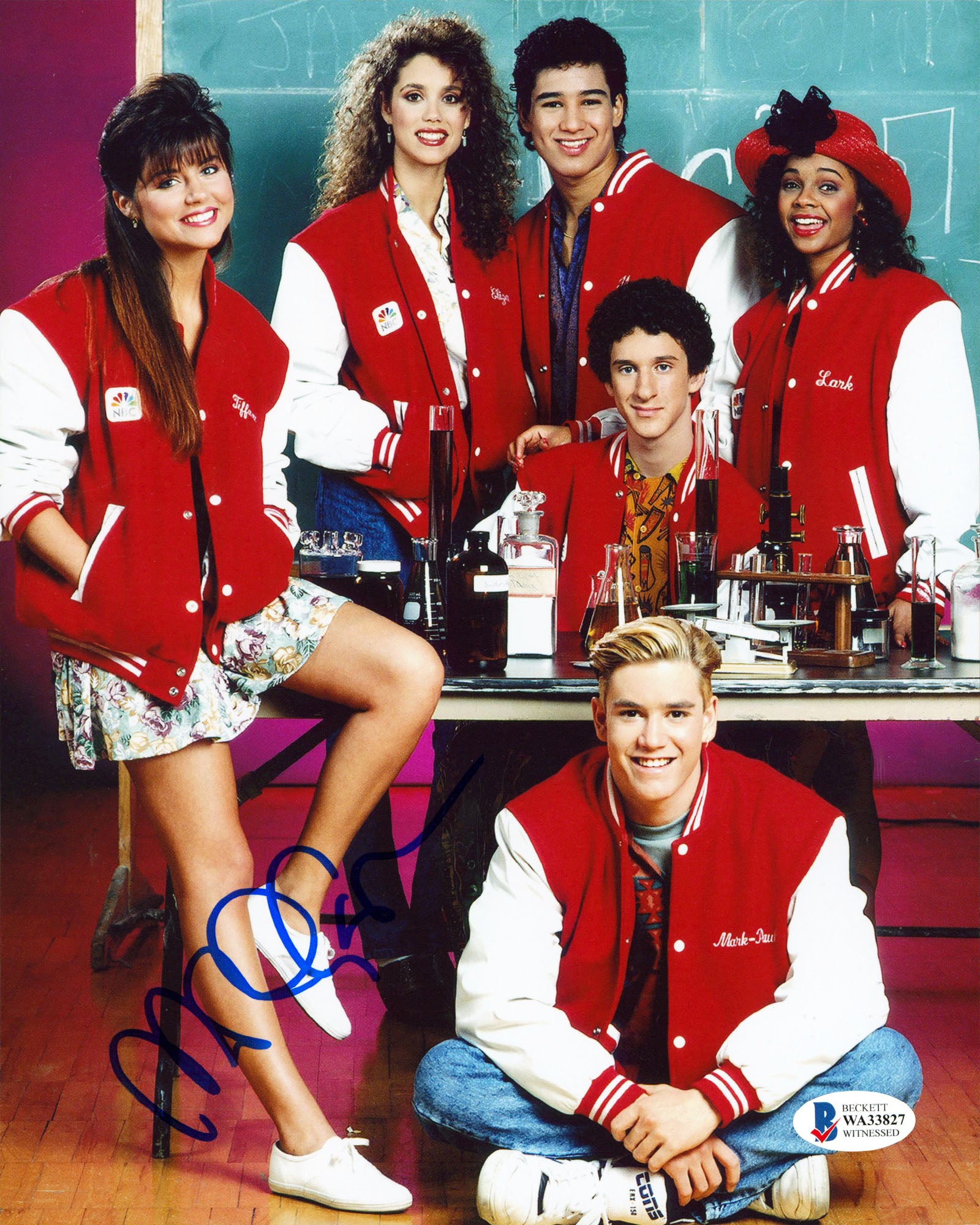 Mark Paul Gosselaar Saved By The Bell Authentic Signed 8x10 Vertical Photo BAS