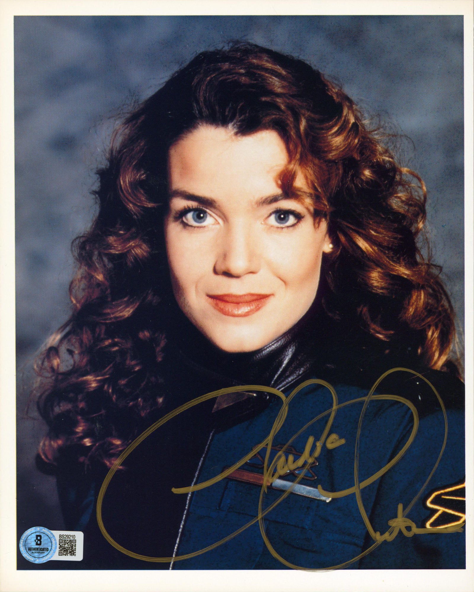 Claudia Christian Babylon 5 Authentic Signed 8x10 Vertical Photo BAS #BS29210