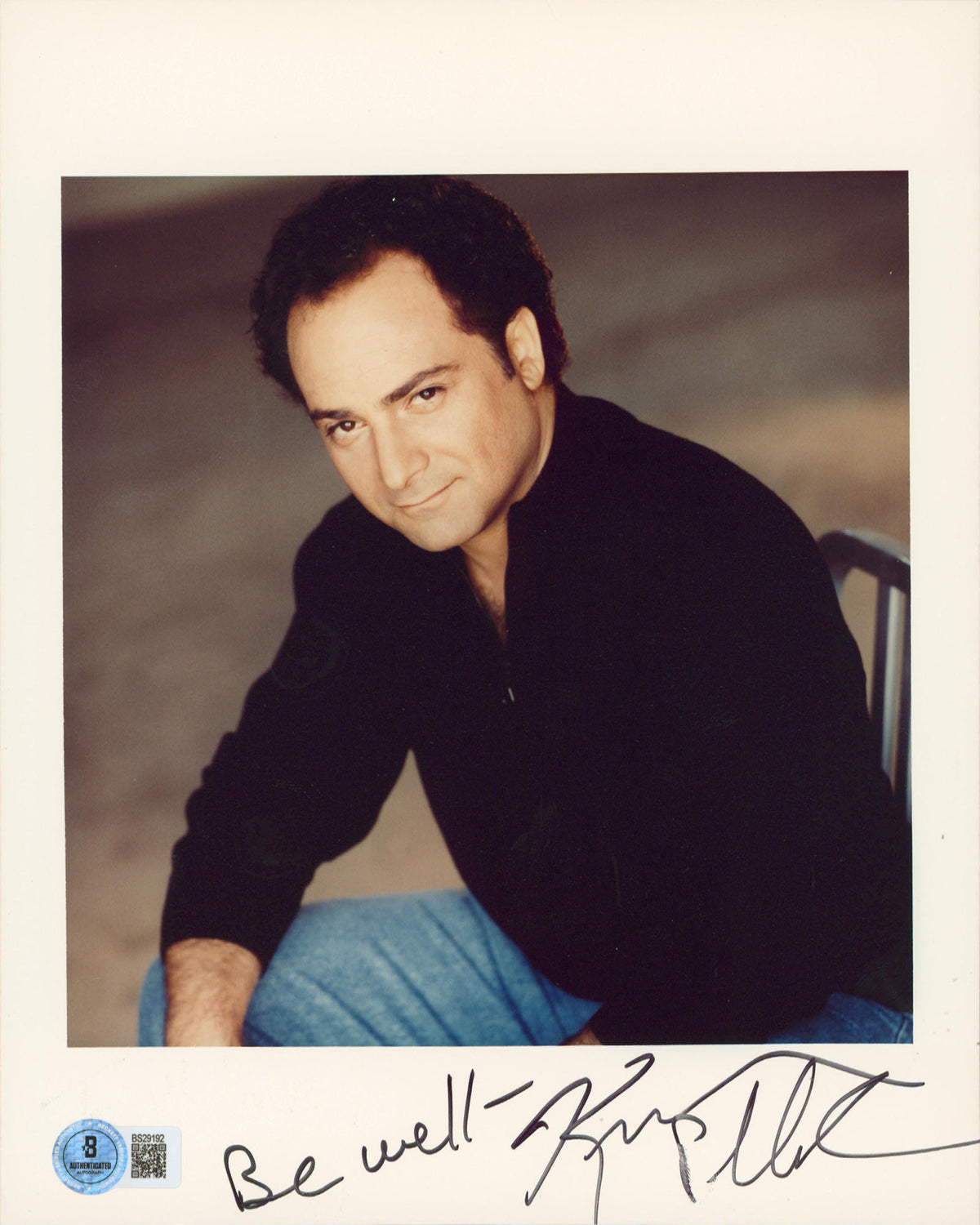 Kevin Pollak The Usual Suspects "Be Well" Signed 8x10 Vertical Photo BAS#BS29192