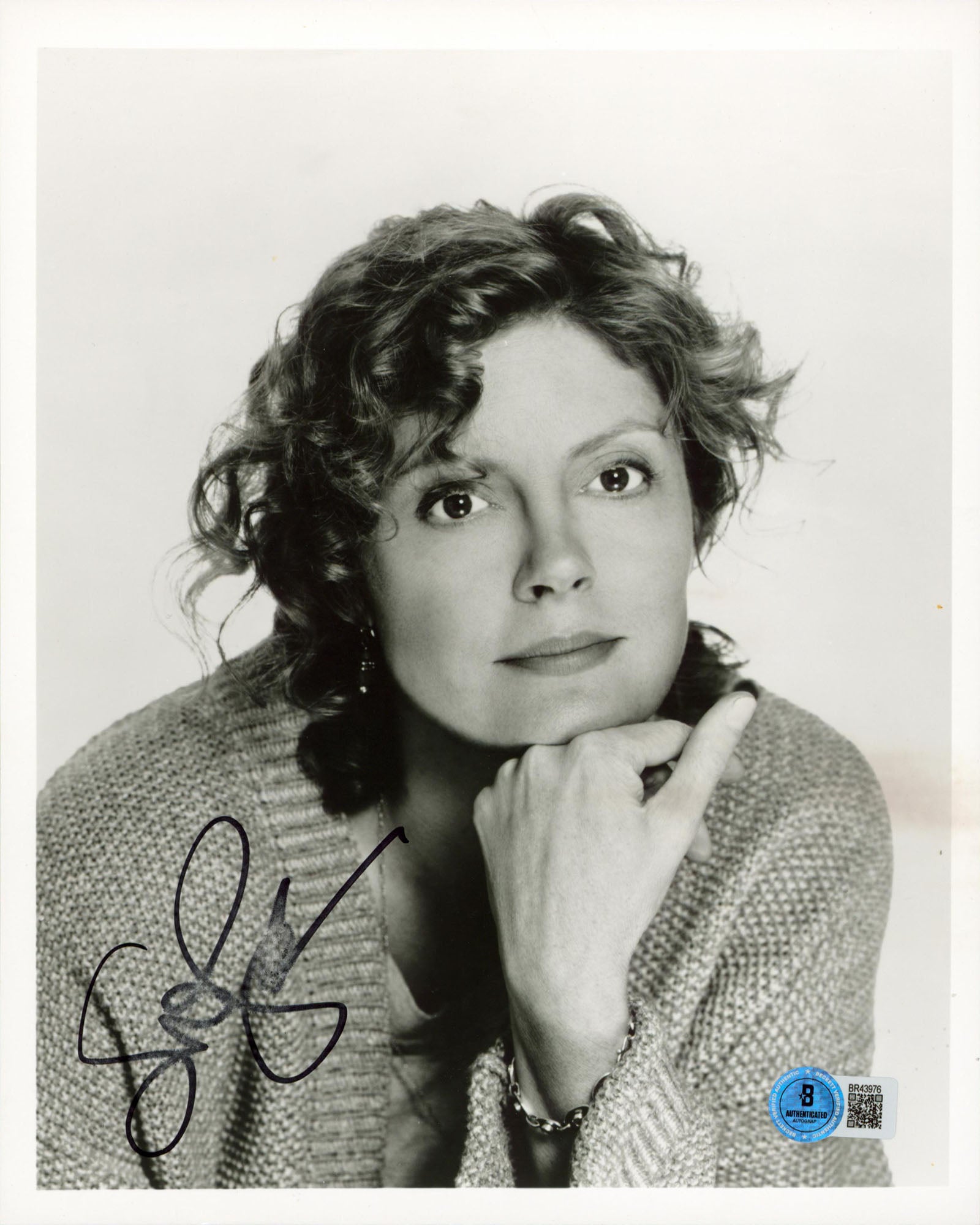 Susan Sarandon Thelma & Louise Authentic Signed 8x10 Vertical Photo BAS #BR43976