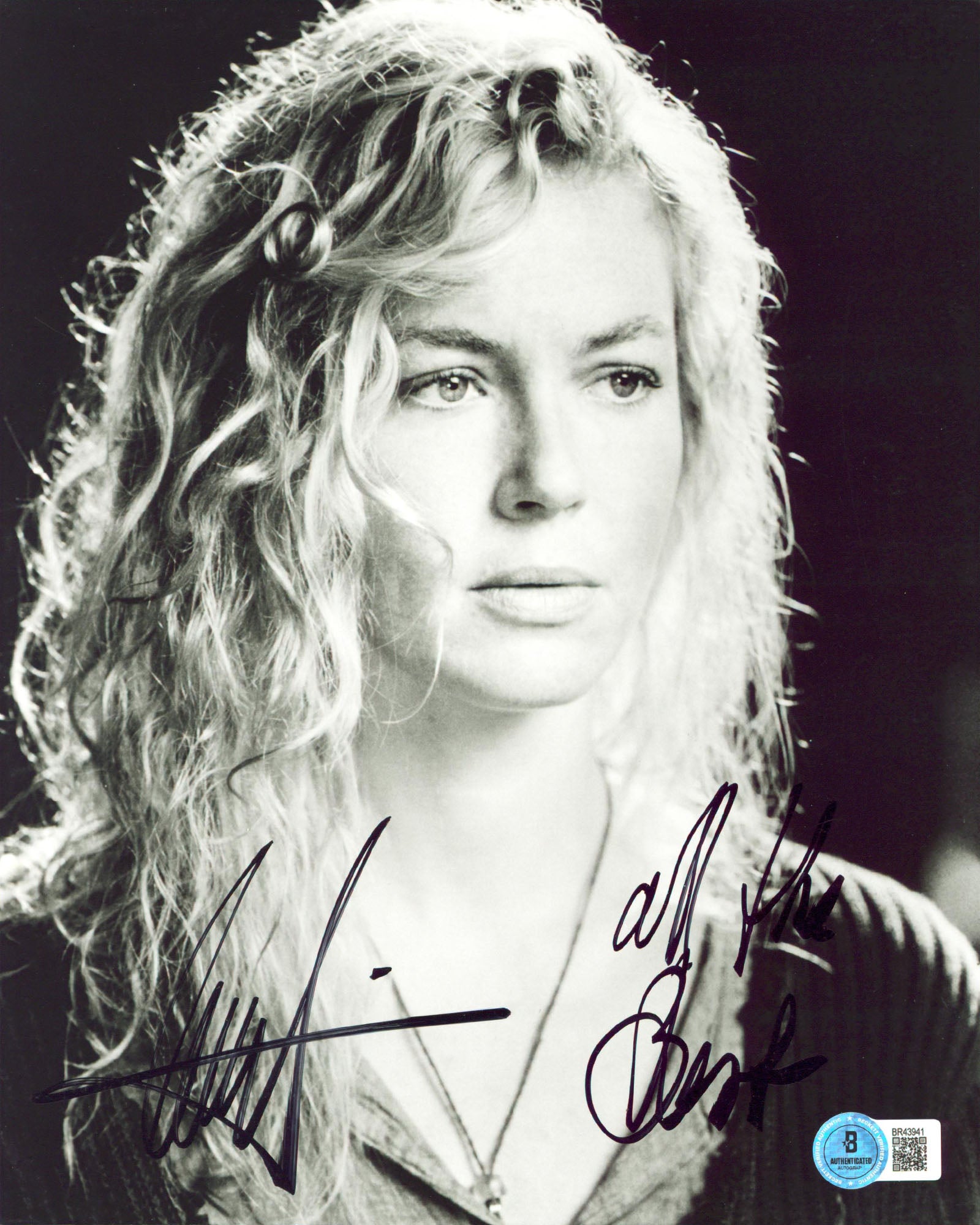 Connie Nielsen The Devil's Advocate "All The Best" Signed 8x10 Photo BAS#BR43941