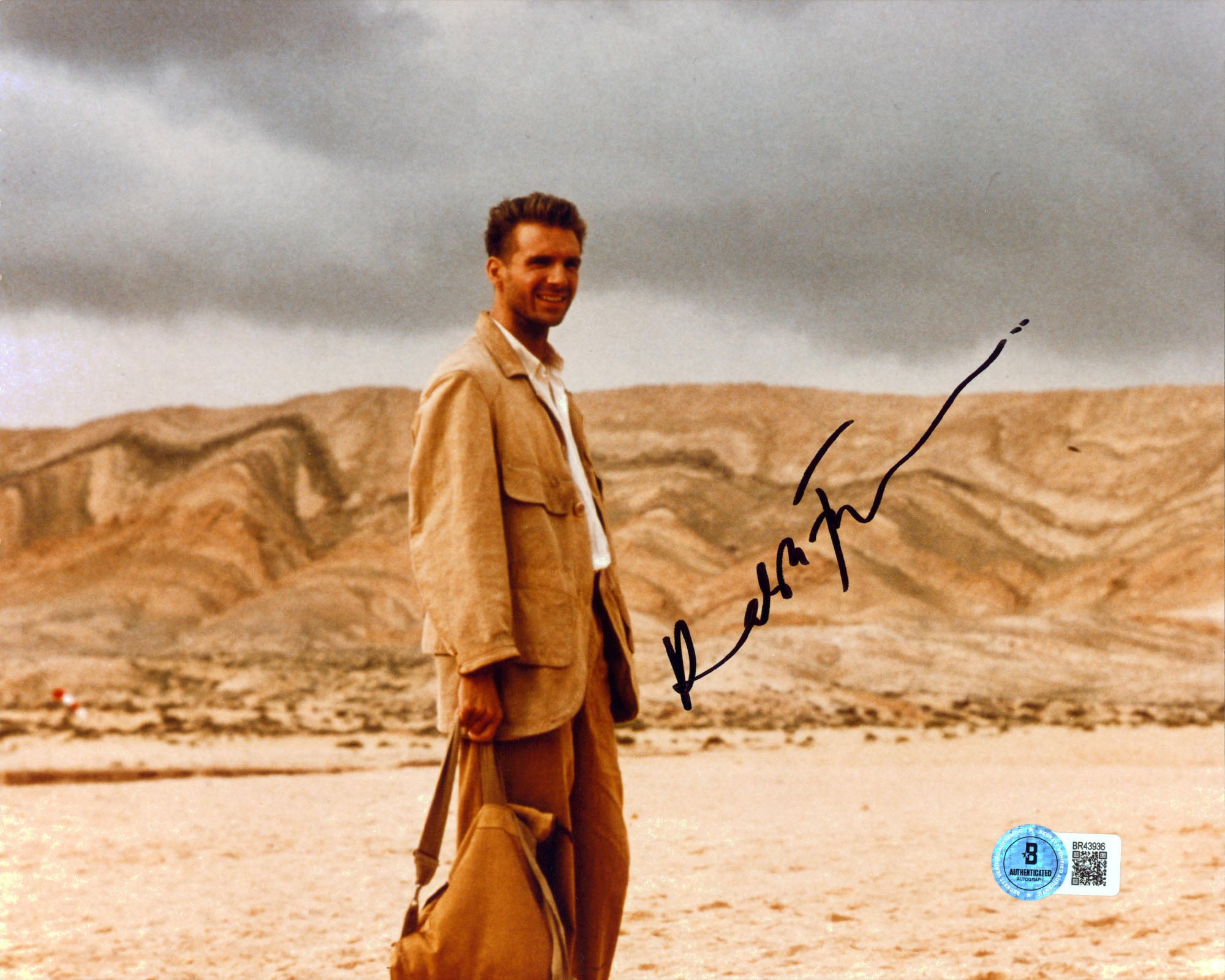 Ralph Fiennes The English Patient Authentic Signed 8x10 Photo BAS #BR43936