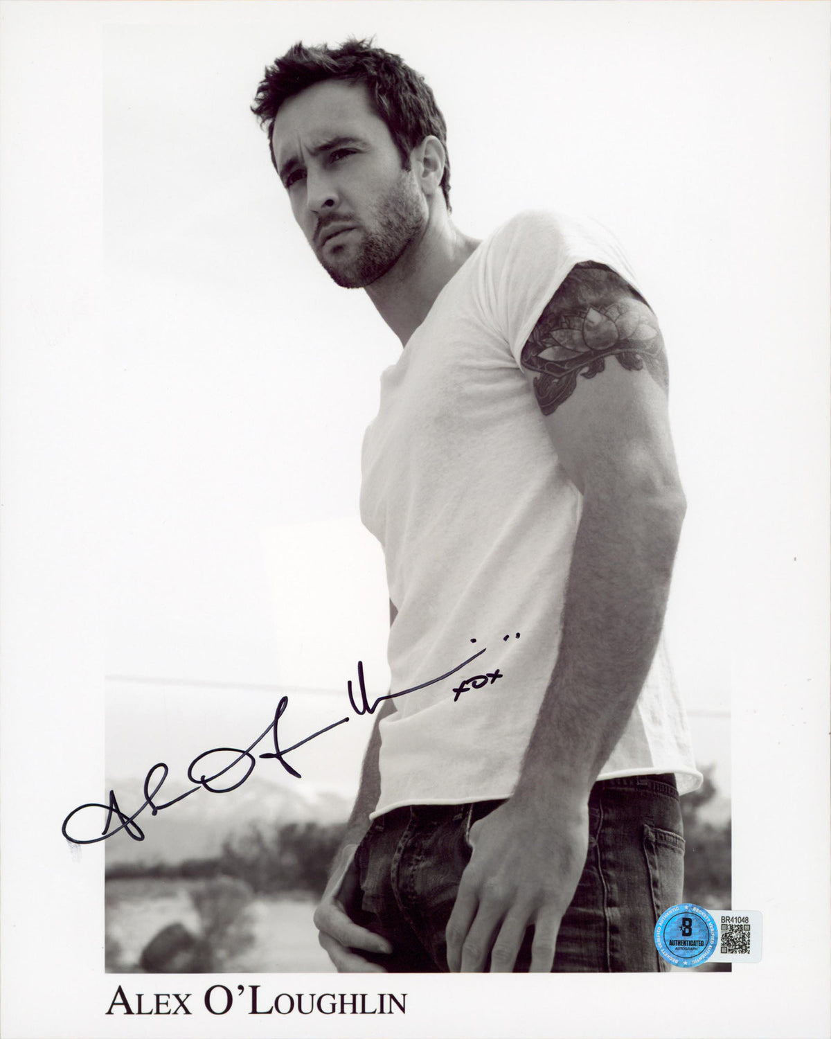 Alex O'Loughlin August Rush Authentic Signed 8x10 Vertical Photo BAS #BR41048